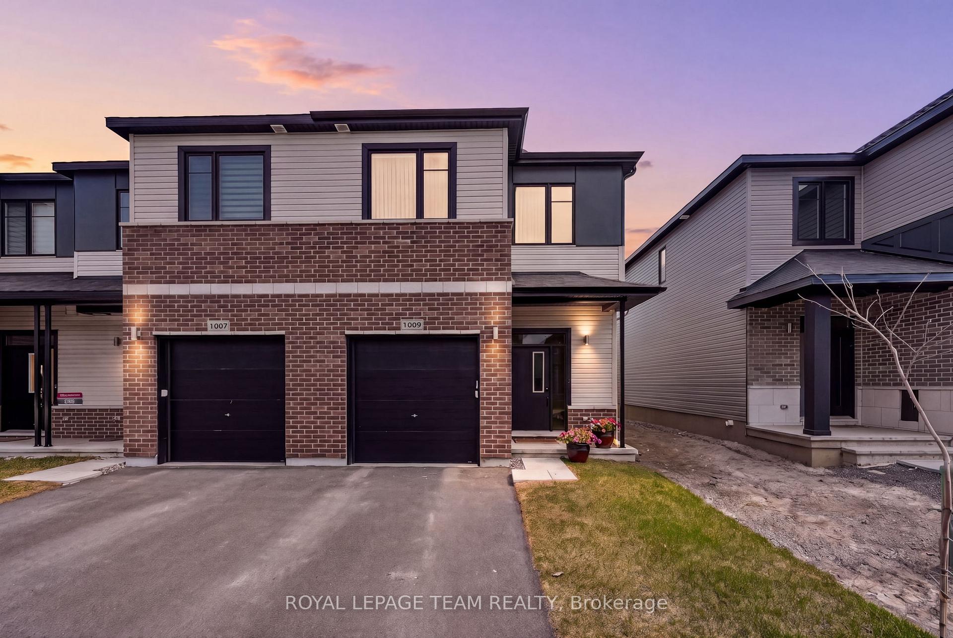 1009 Acoustic Way Ottawa Ontario Canada Sale residential Hisham Abdalla Royal Star Realty Inc., Brokerage*