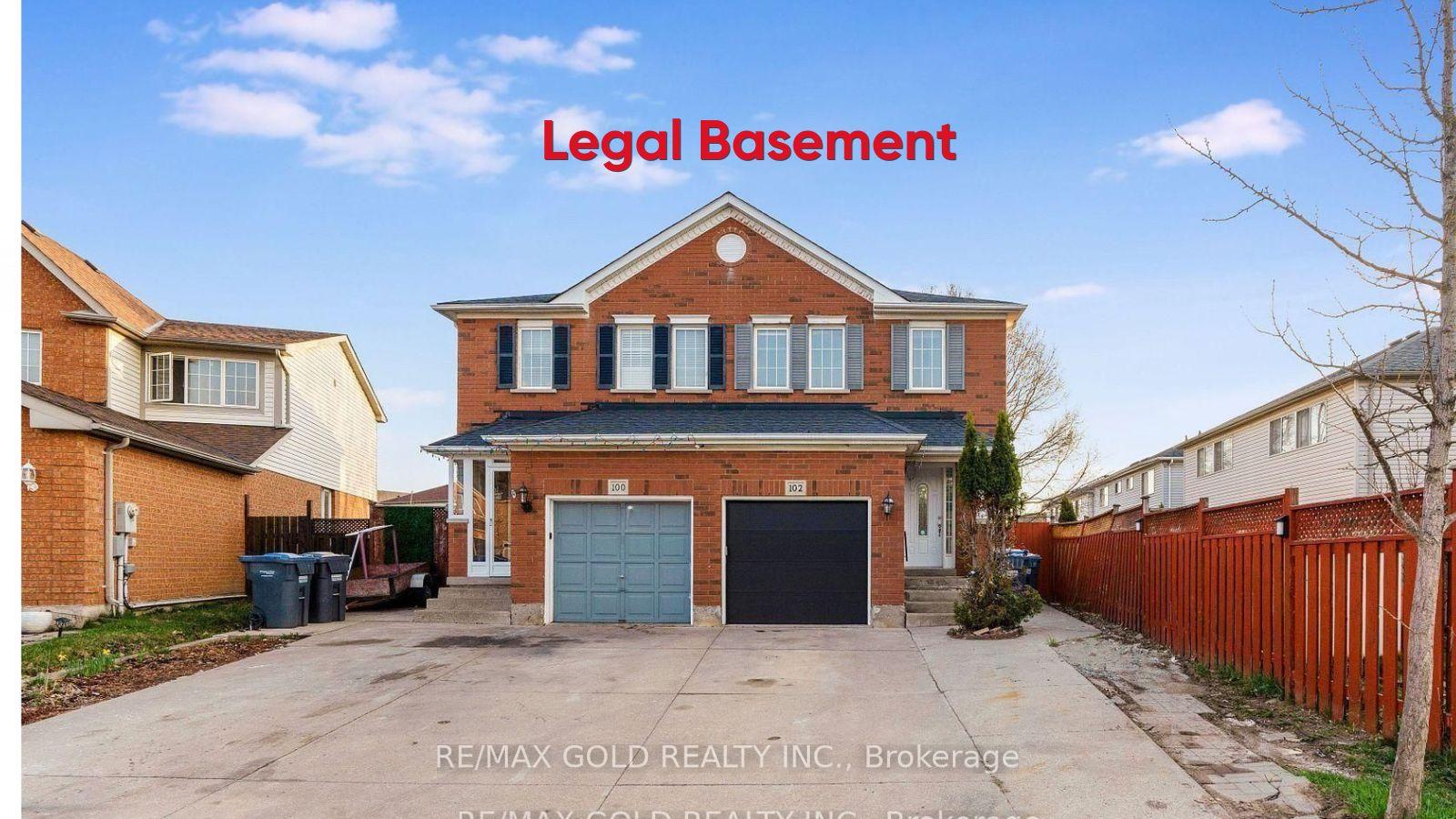 102 Bunchberry Way Brampton Ontario Canada Sale residential Ray Datta RE/MAX Gold Realty Inc., Brokerage