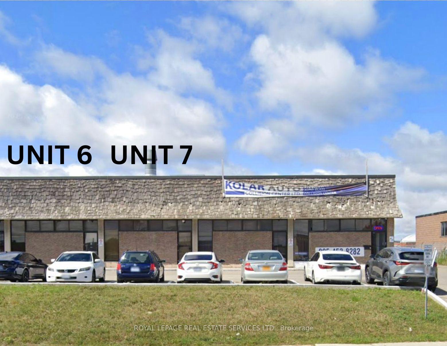 6-7 - 6 Bramsteele Road Brampton Ontario Canada Lease commercial   Royal LePage Real Estate Services Ltd., Brokerage