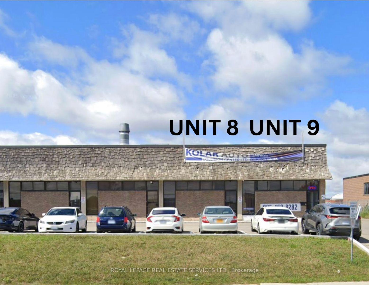 8-9 - 6 Bramsteele Road Brampton Ontario Canada Lease commercial   Royal LePage Real Estate Services Ltd., Brokerage