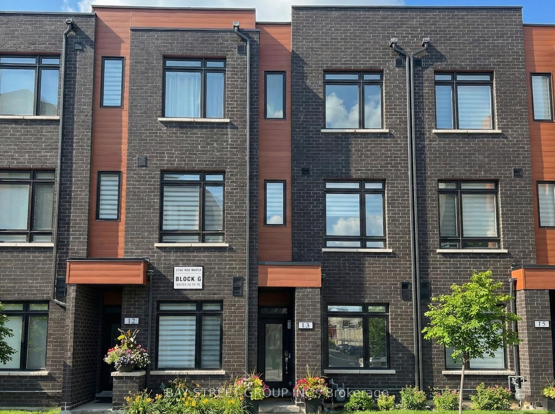 13 - 370 Red Maple Road Richmond Hill Ontario Canada Sale residential Manuela Lovasz Brokerage Information: Not available, please contact website owner