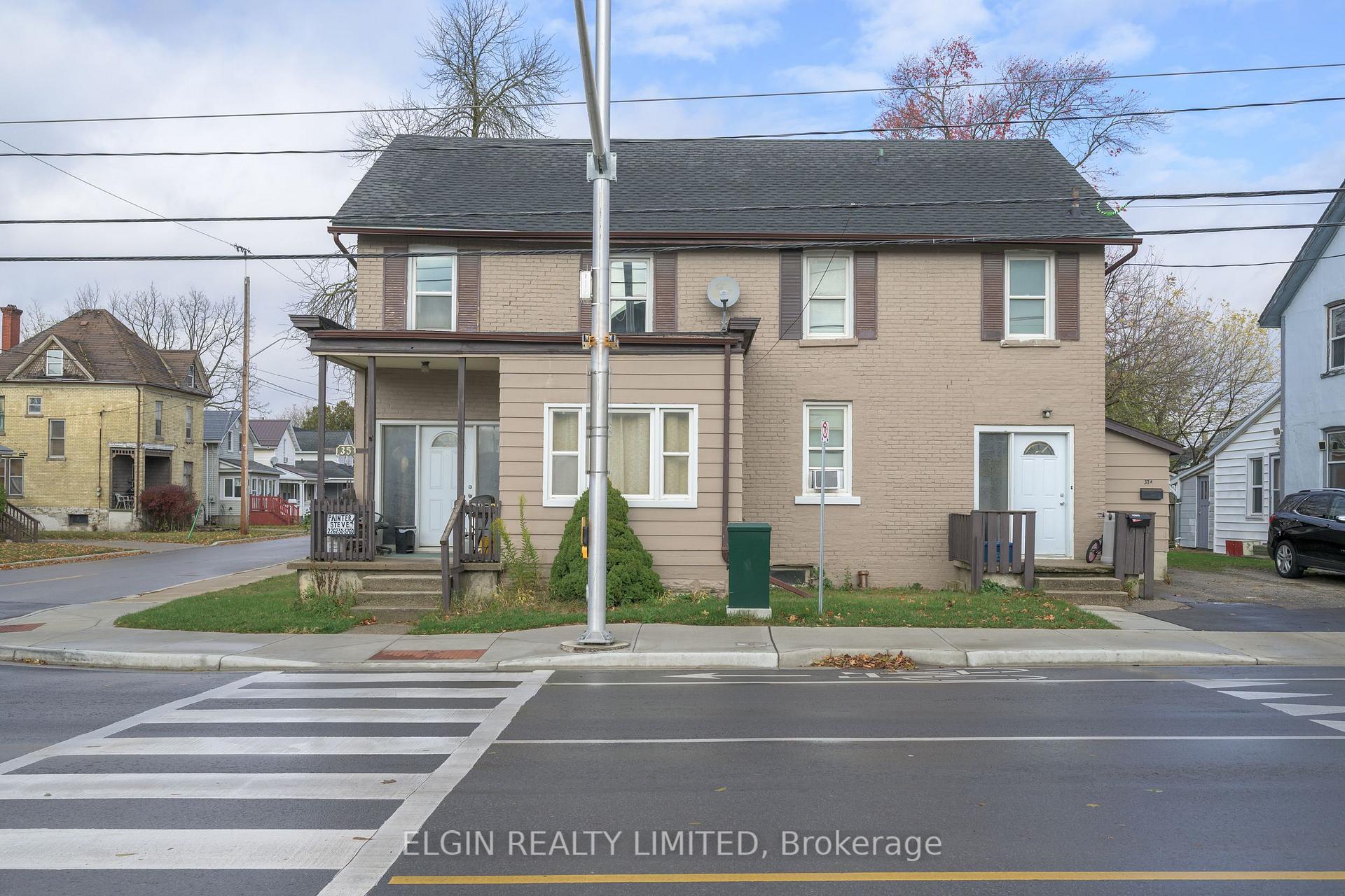 35-37 Kains Street St. Thomas Ontario Canada Sale residential   Elgin Realty 