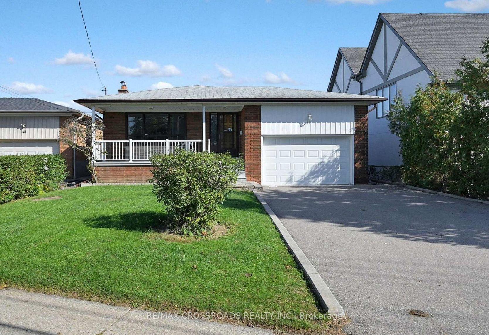 63 Melbert Road Toronto Ontario Canada Rent residential Sujan Shan RE/MAX CROSSROADS REALTY INC, Brokerage*