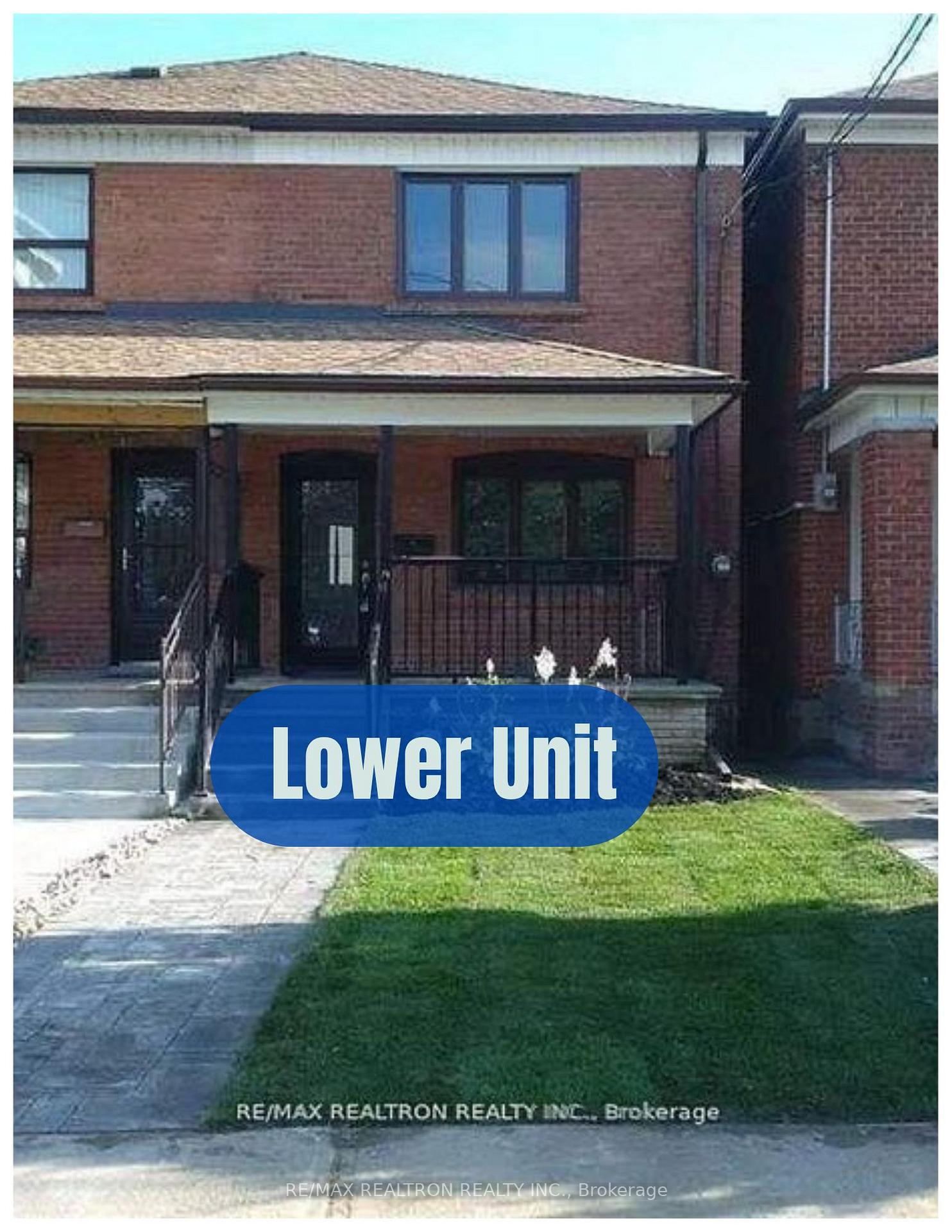 Lower - 3 Lanark Avenue Toronto Ontario Canada Rent residential Carol Teichman RE/MAX Realtron Realty Inc, Brokerage 