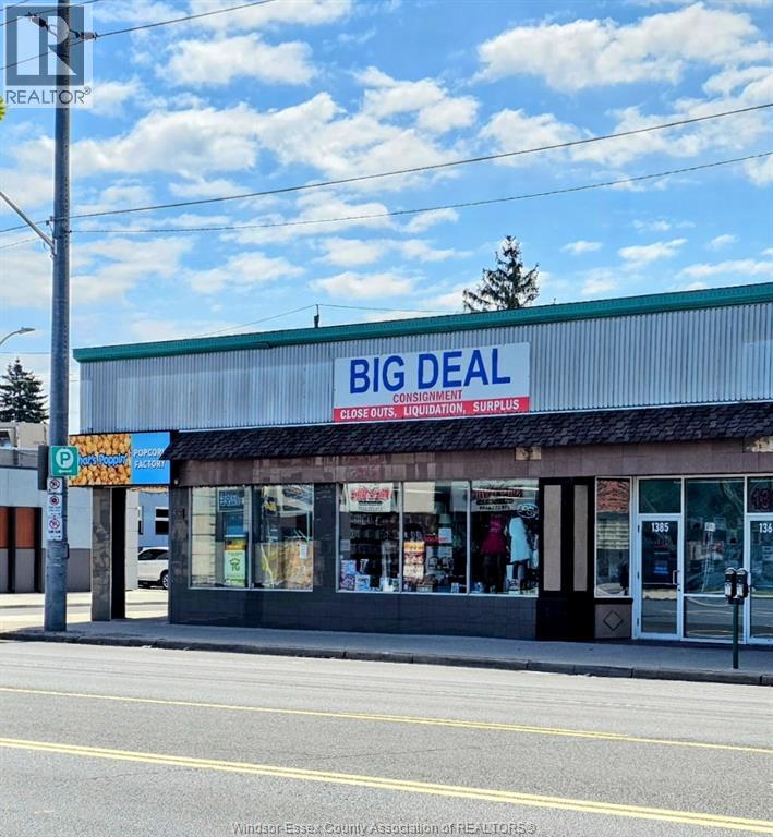 1395 TECUMSEH ROAD East Windsor Ontario Canada Sale commercial Nevena Malivuk Right at Home Realty, Brokerage*