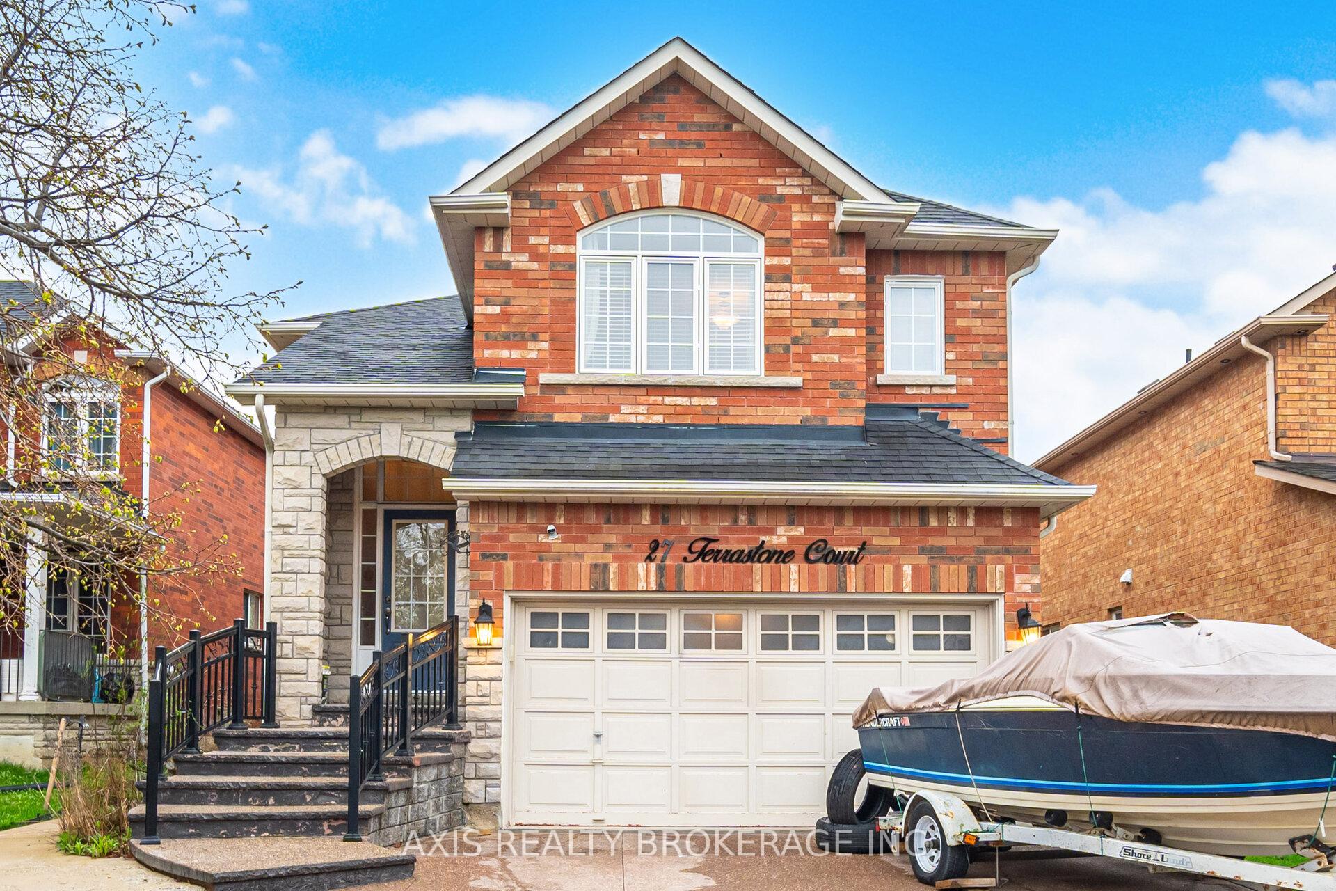 27 Terrastone Court Caledon Ontario Canada Sale residential Bobby Dhaliwal Century 21 Peoples Choice Realty Inc., Brokerage *