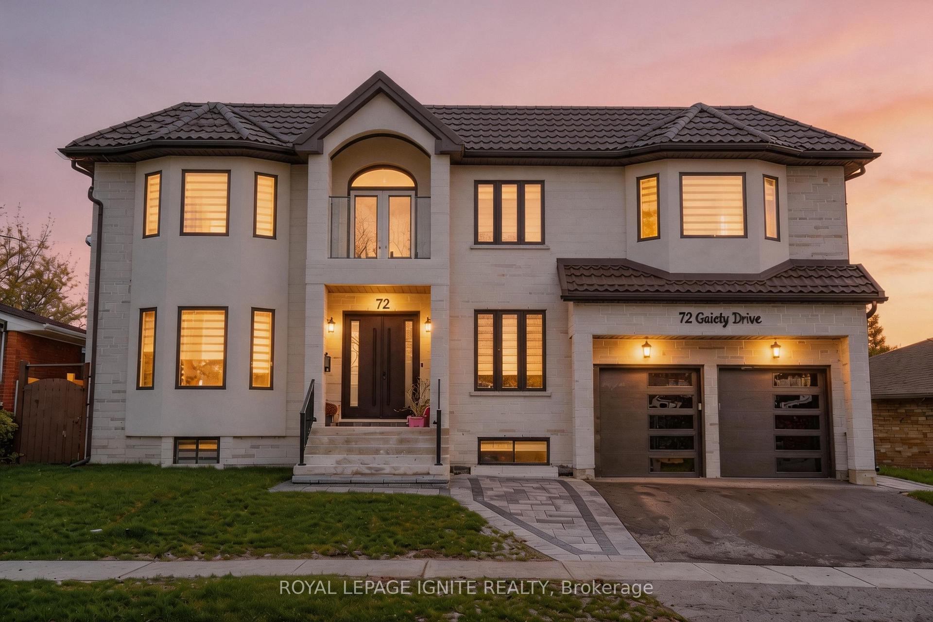 72 Gaiety Drive Toronto Ontario Canada Sale residential 401 TEAM Royal LePage Ignite Realty Brokerage*