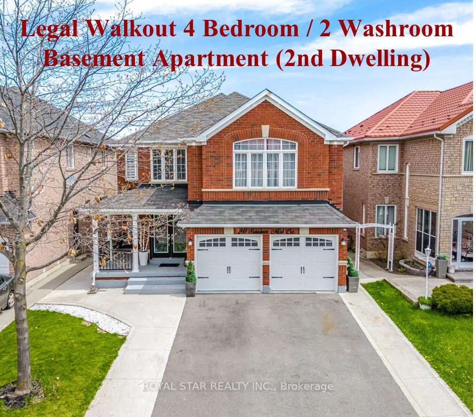 20 Summer Mist Court Brampton Ontario Canada Sale residential Royal Star Realty Inc., Brokerage*