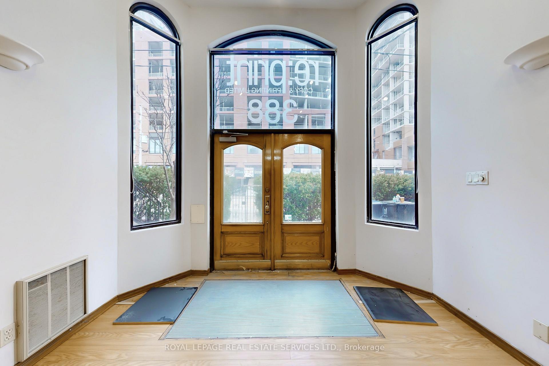 MAIN - 388 Parliament Street Toronto Ontario Canada Lease commercial BILL CHUNG Royal LePage Real Estate Services Ltd Brokerage*