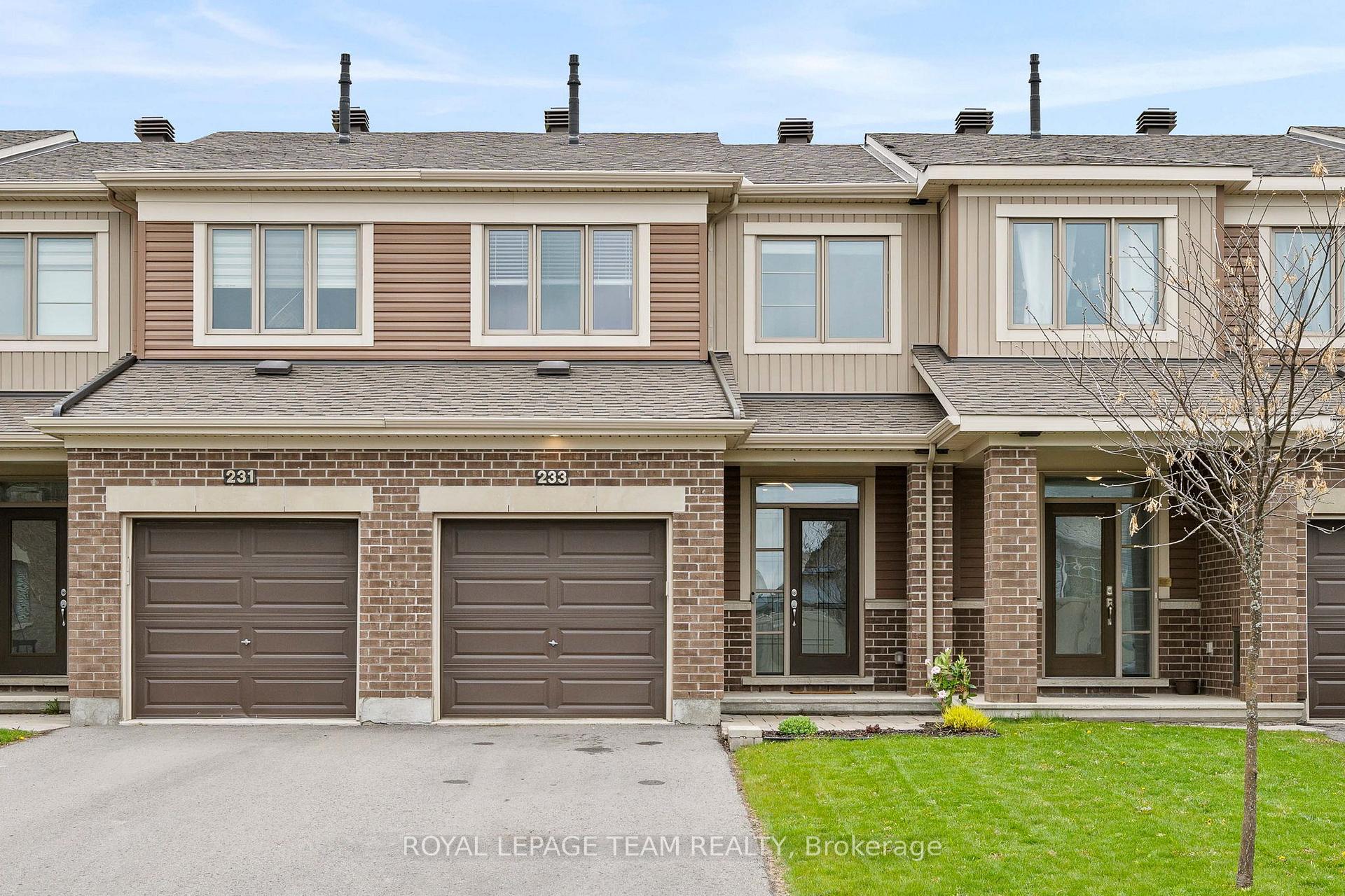 233 Mountain Sorrel Way Ottawa Ontario Canada Sale residential TANYSE MACLEOD ROYAL LePAGE Team Realty, Brokerage*