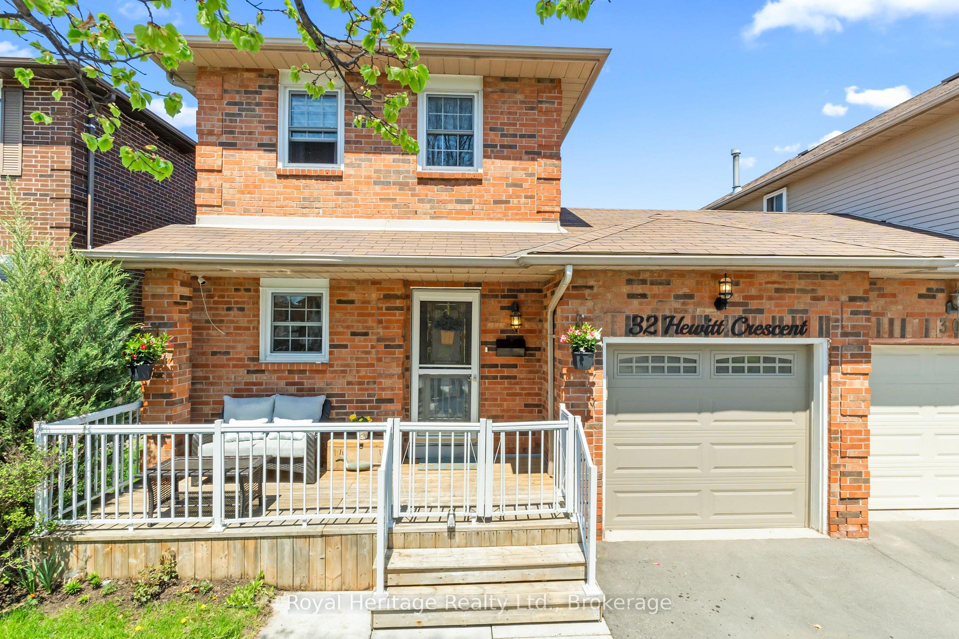 32 Hewitt Crescent Ajax Ontario Canada Sale residential Jennifer Singh InCom Brokerage Example