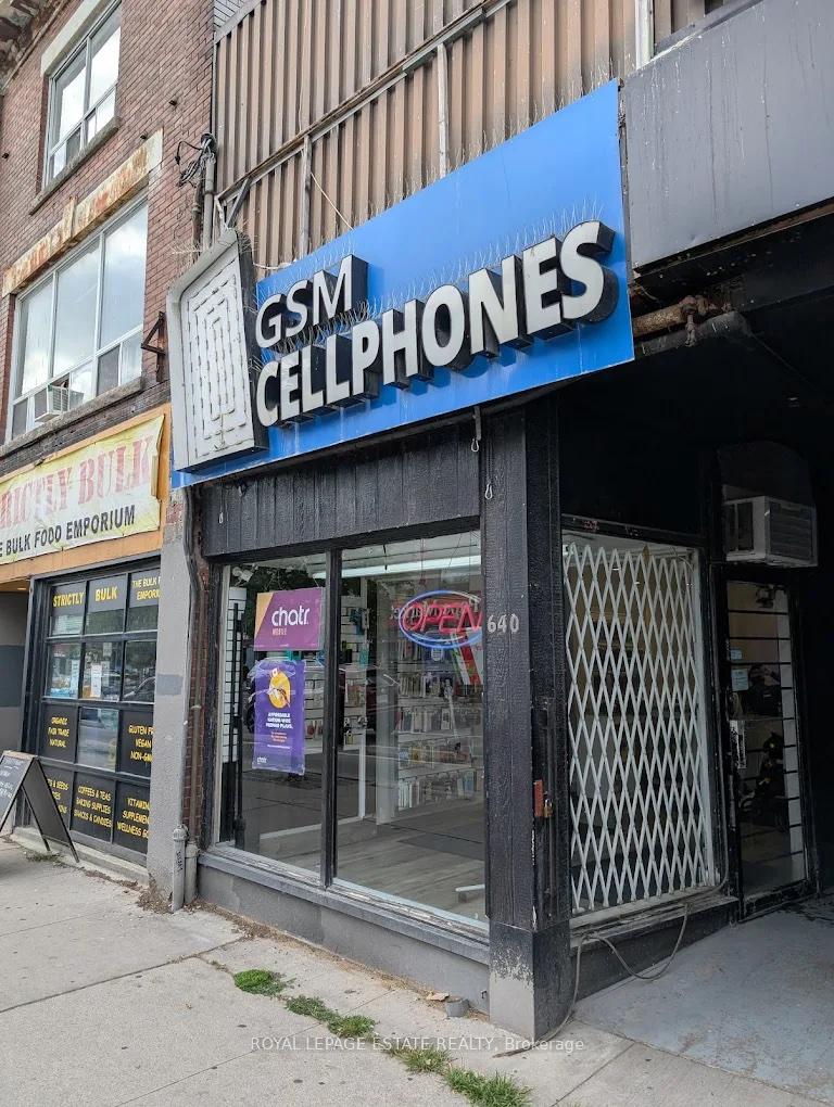 640 Danforth Avenue Toronto Ontario Canada Lease commercial   Bruce Murray - Real Estate Homeward, Brokerage