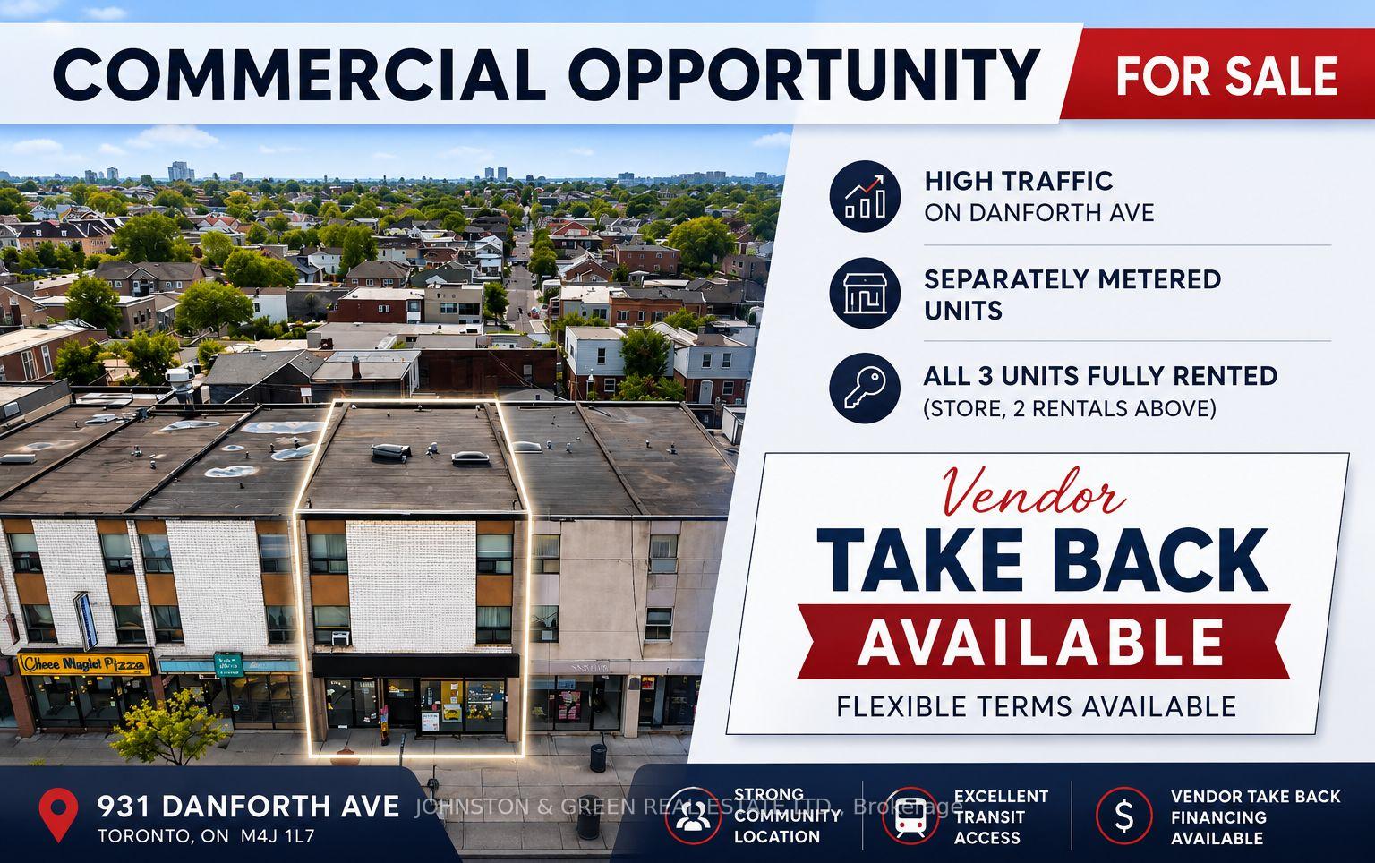 931 Danforth Avenue Toronto Ontario Canada Sale commercial   Bruce Murray - Real Estate Homeward, Brokerage