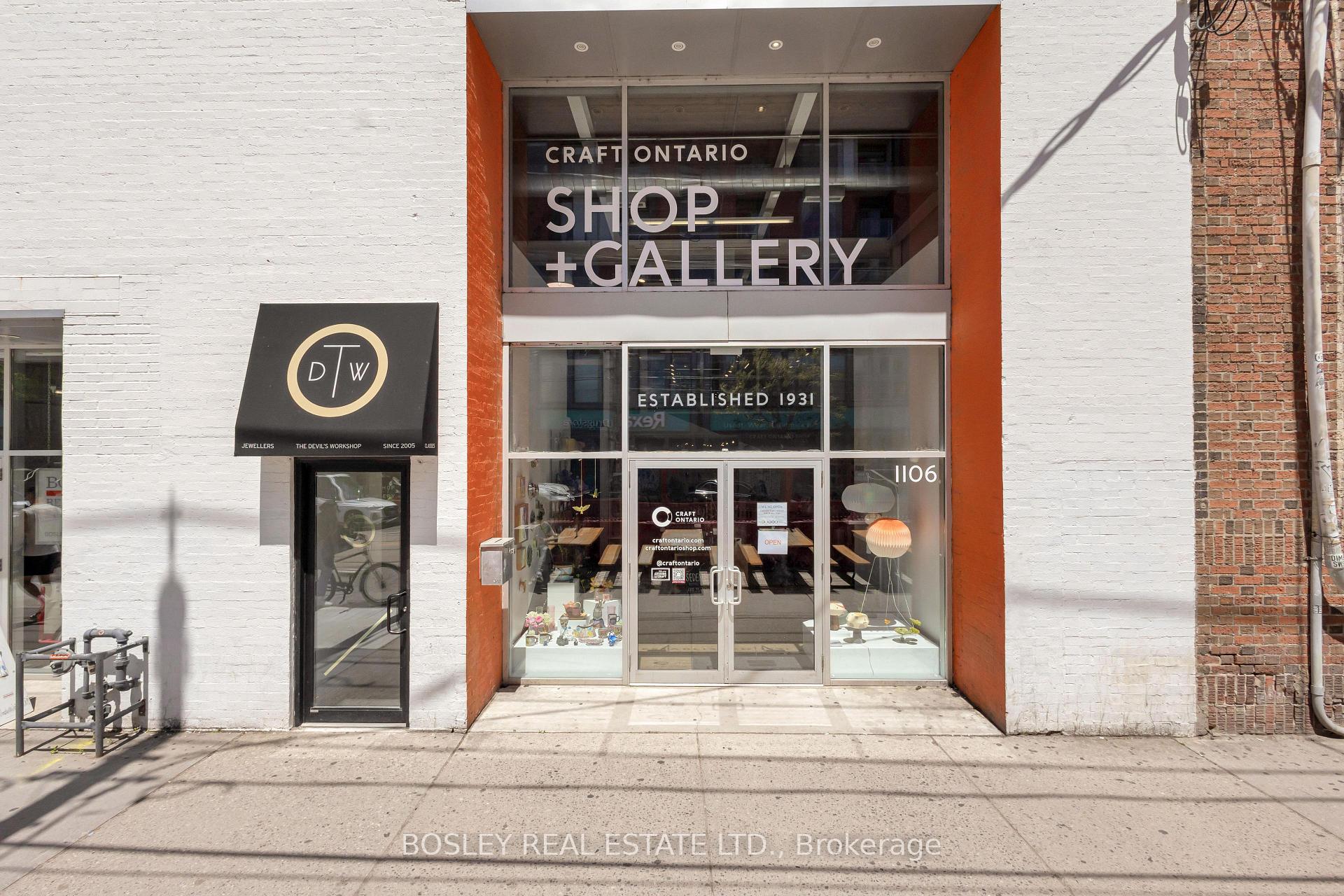 1106 Queen Street W Toronto Ontario Canada Lease commercial Mary Kapches Bosley Real Estate, Brokerage *