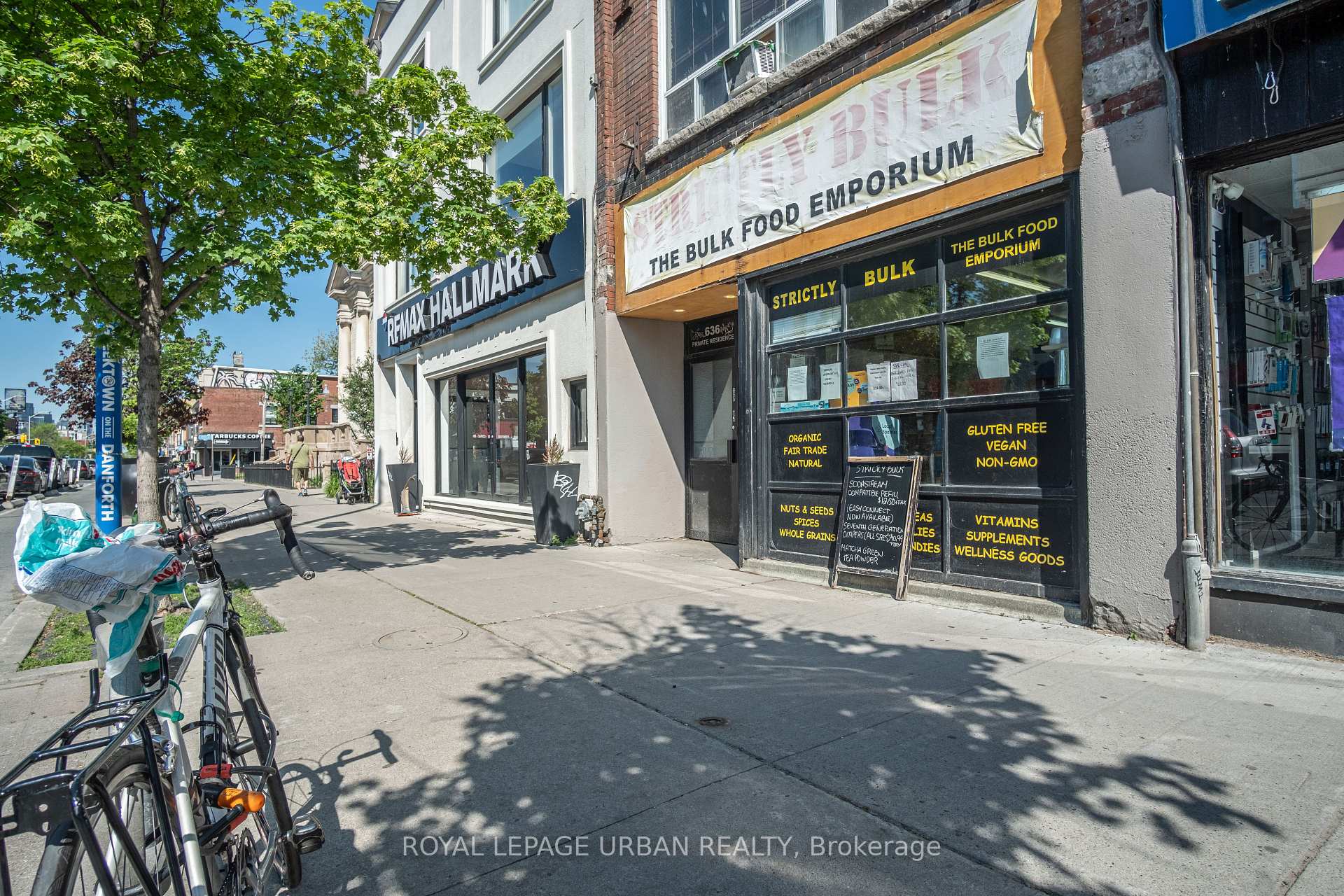 638 Danforth Avenue Toronto Ontario Canada Lease commercial   Bruce Murray - Real Estate Homeward, Brokerage
