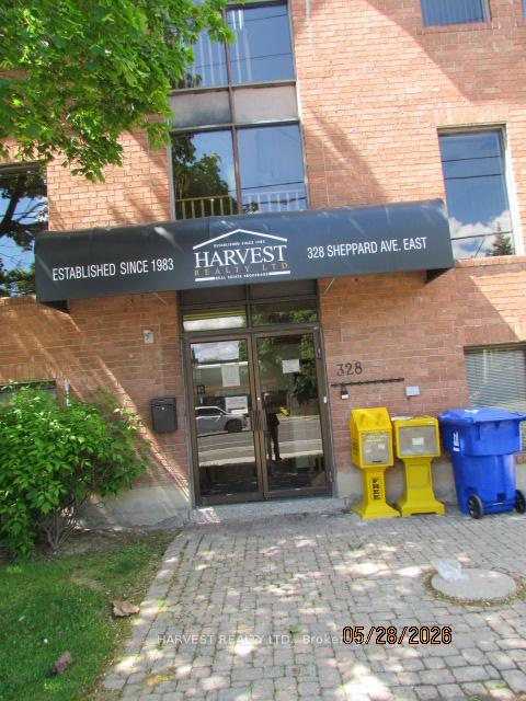 3rd Floor - 328 Sheppard Avenue E Toronto Ontario Canada Lease commercial   HARVEST REALTY LTD.