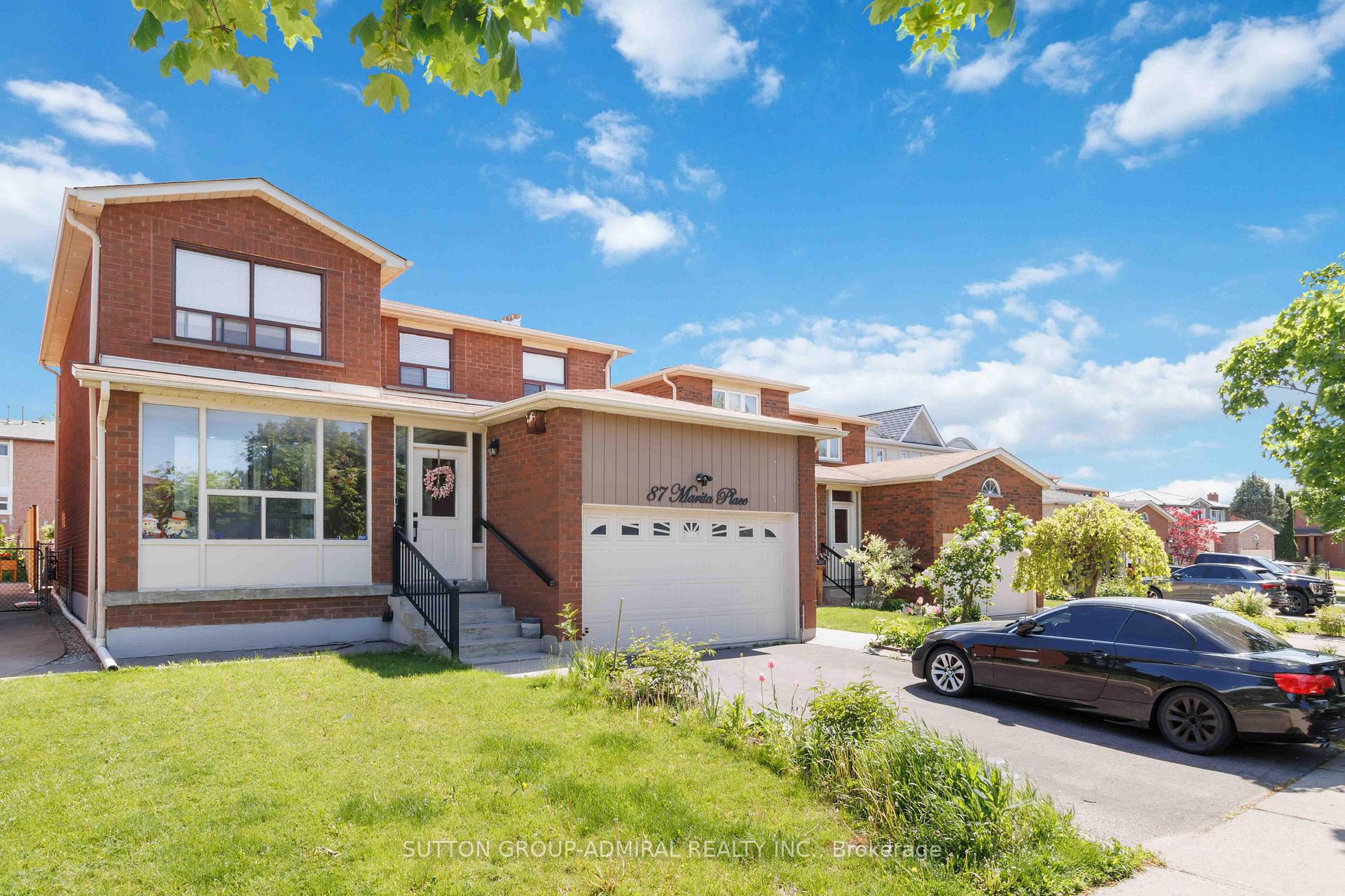 Main & Upper Fl - 87 Marita Place Vaughan Ontario Canada Rent residential Tetyana Vodyanyuk Sutton Group-Admiral Realty Inc., Brokerage *
