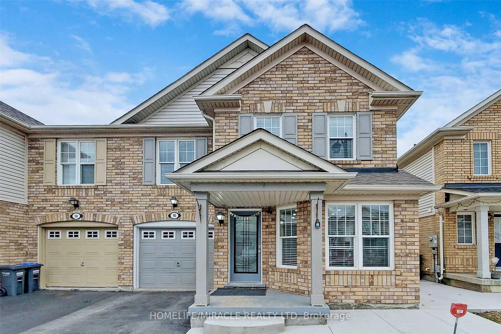 16 Sentimental Way Brampton Ontario Canada Rent residential   HomeLife/Miracle Realty Ltd., Brokerage*