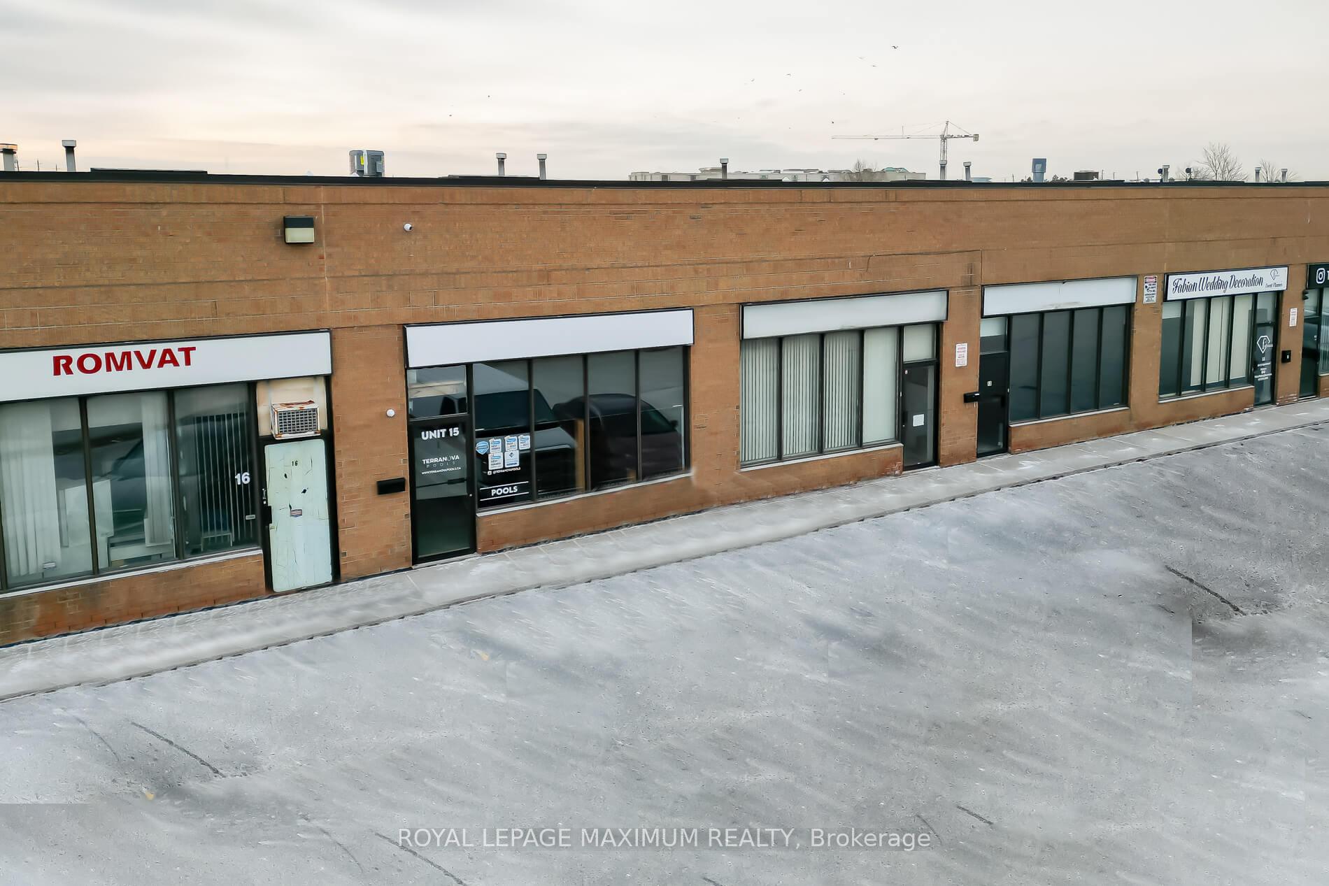 15 - 44 Goodmark Place Toronto Ontario Canada Lease commercial NAWEL  SETH TRAIL BLAZERS REALTY Brokerage 