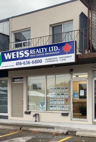 332 Marlee Avenue Toronto Ontario Canada Lease commercial   WEISS REALTY LTD., Brokerage