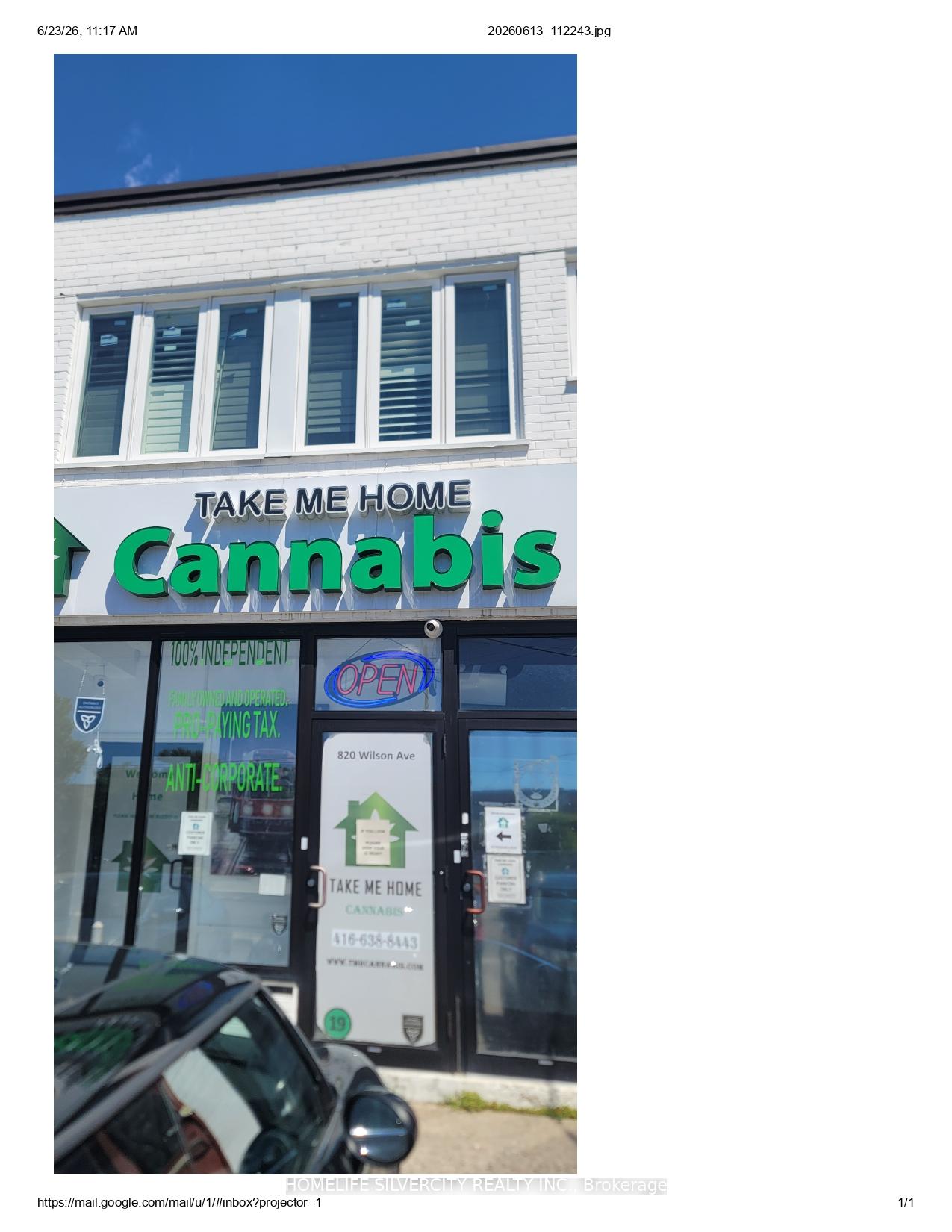 820 Wilson Avenue Toronto Ontario Canada Lease commercial Nav Dhaliwal HomeLife Silvercity Realty Inc., Brokerage*