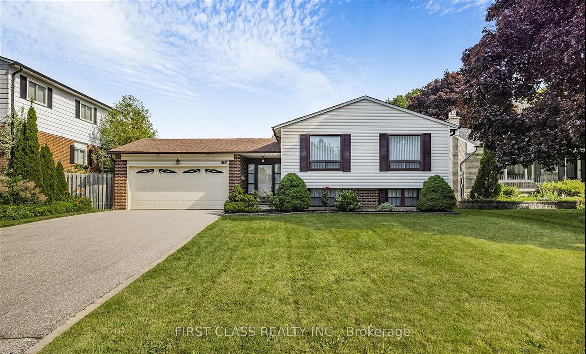 14 Pringle Avenue Markham Ontario Canada Rent residential Ronald Huang FIRST CLASS REALTY INC. Brokerage* 