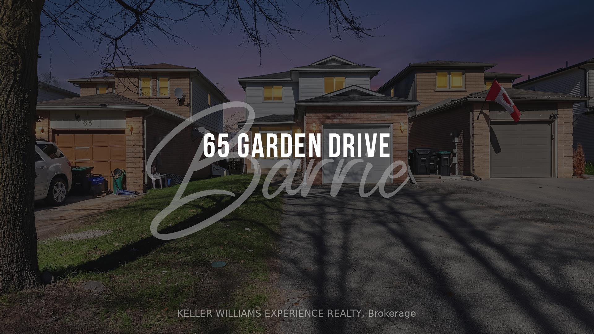 65 Garden Drive Barrie Ontario Canada Sale residential   Royal LePage Terrequity Capital Realty, Brokerage*