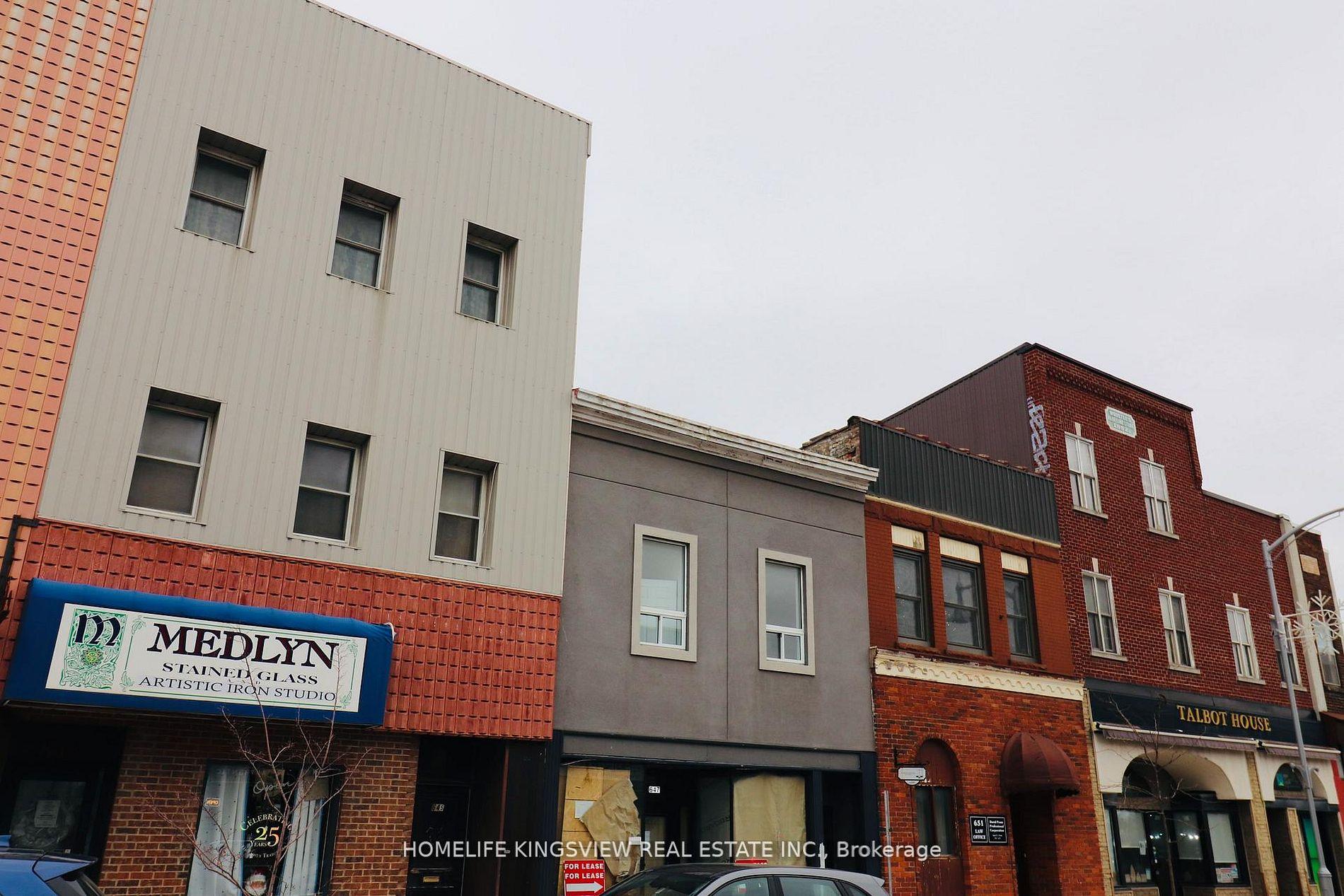 647 Talbot Street St. Thomas Ontario Canada Lease commercial   HomeLife Kingsview Real Estate Inc., Brokerage*
