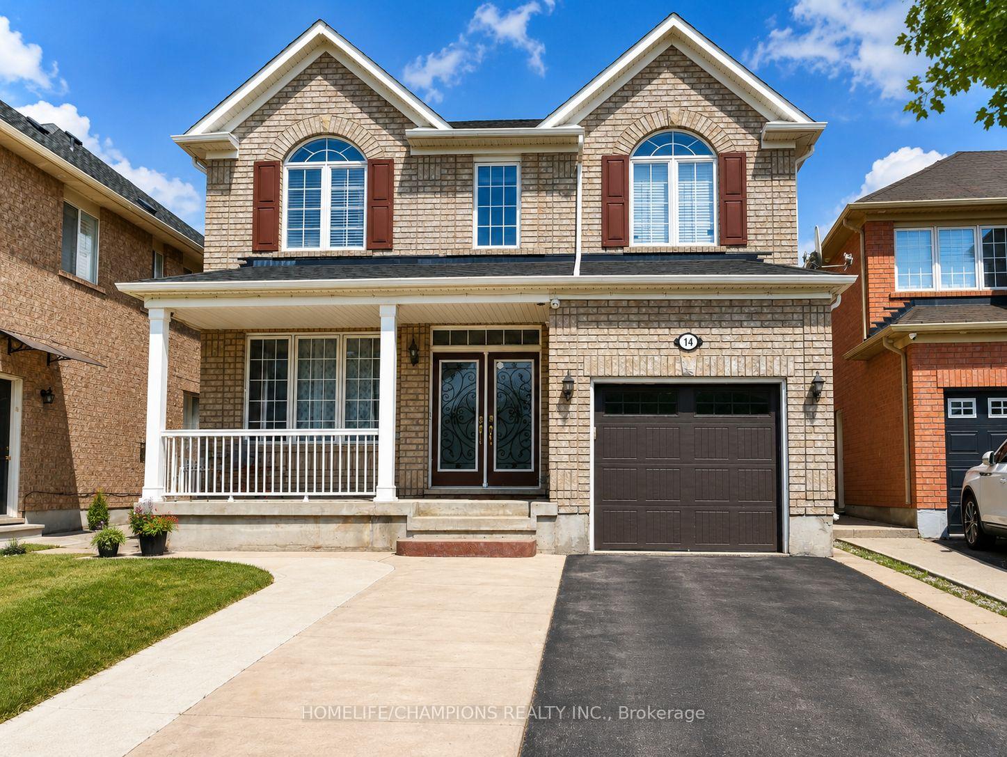 14 Benmore Crescent Brampton Ontario Canada Sale residential Utayan Ponnuthurai HomeLife/Champions Realty Inc., Brokerage*