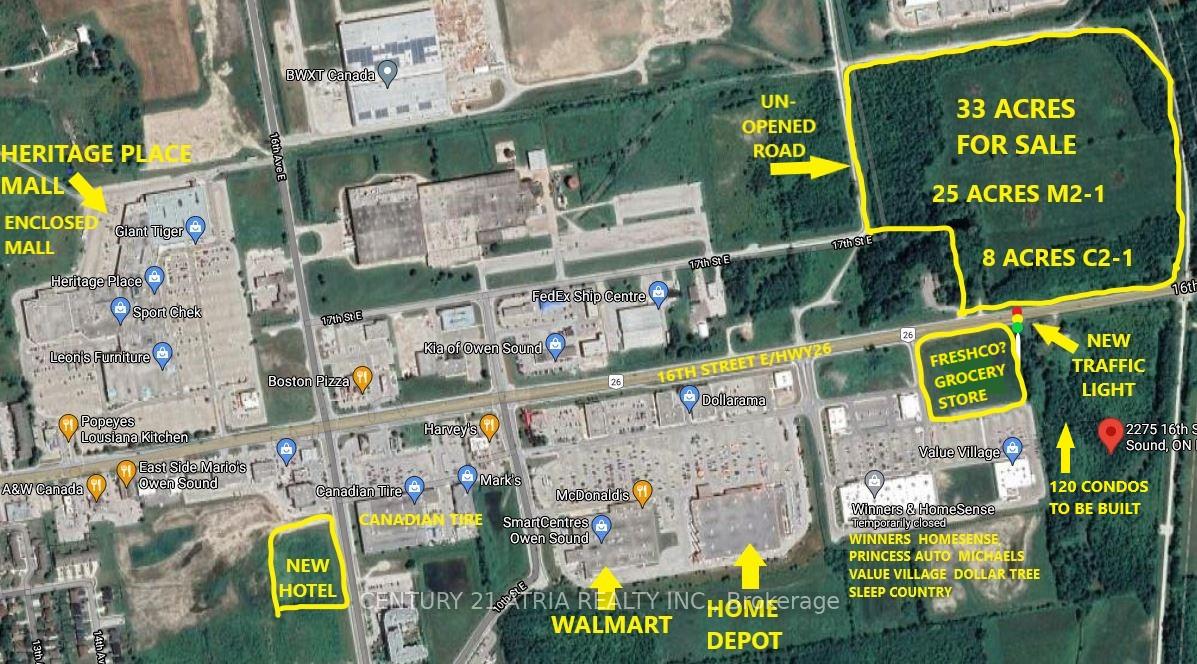 Lot 9 + 10 16TH Street E Owen Sound Ontario Canada Sale commercial Brian Matthews RE/MAX Realtron Realty Inc., Brokerage *