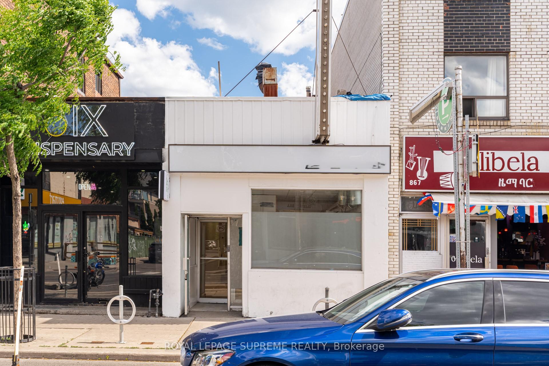 865 Bloor Street Toronto Ontario Canada Lease commercial Christopher Worth Royal LePage Supreme Realty, Brokerage*