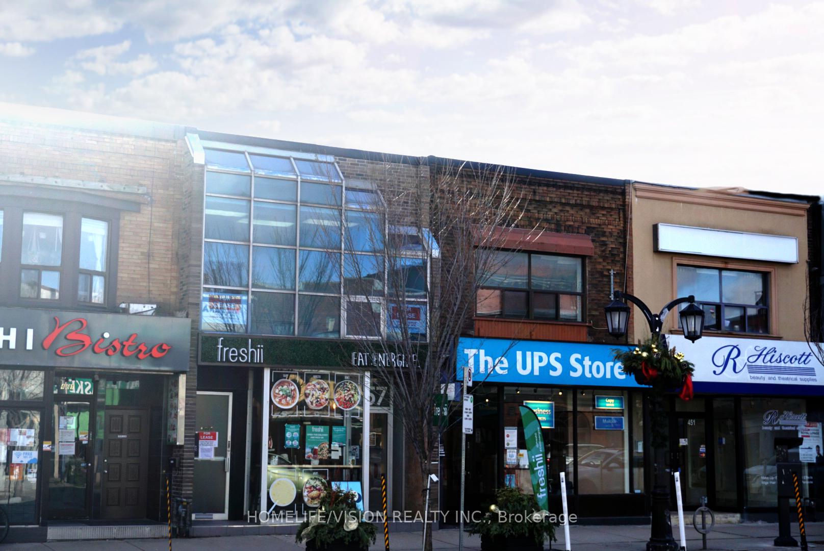 457 Danforth Avenue Toronto Ontario Canada Lease commercial   Bruce Murray - Real Estate Homeward, Brokerage