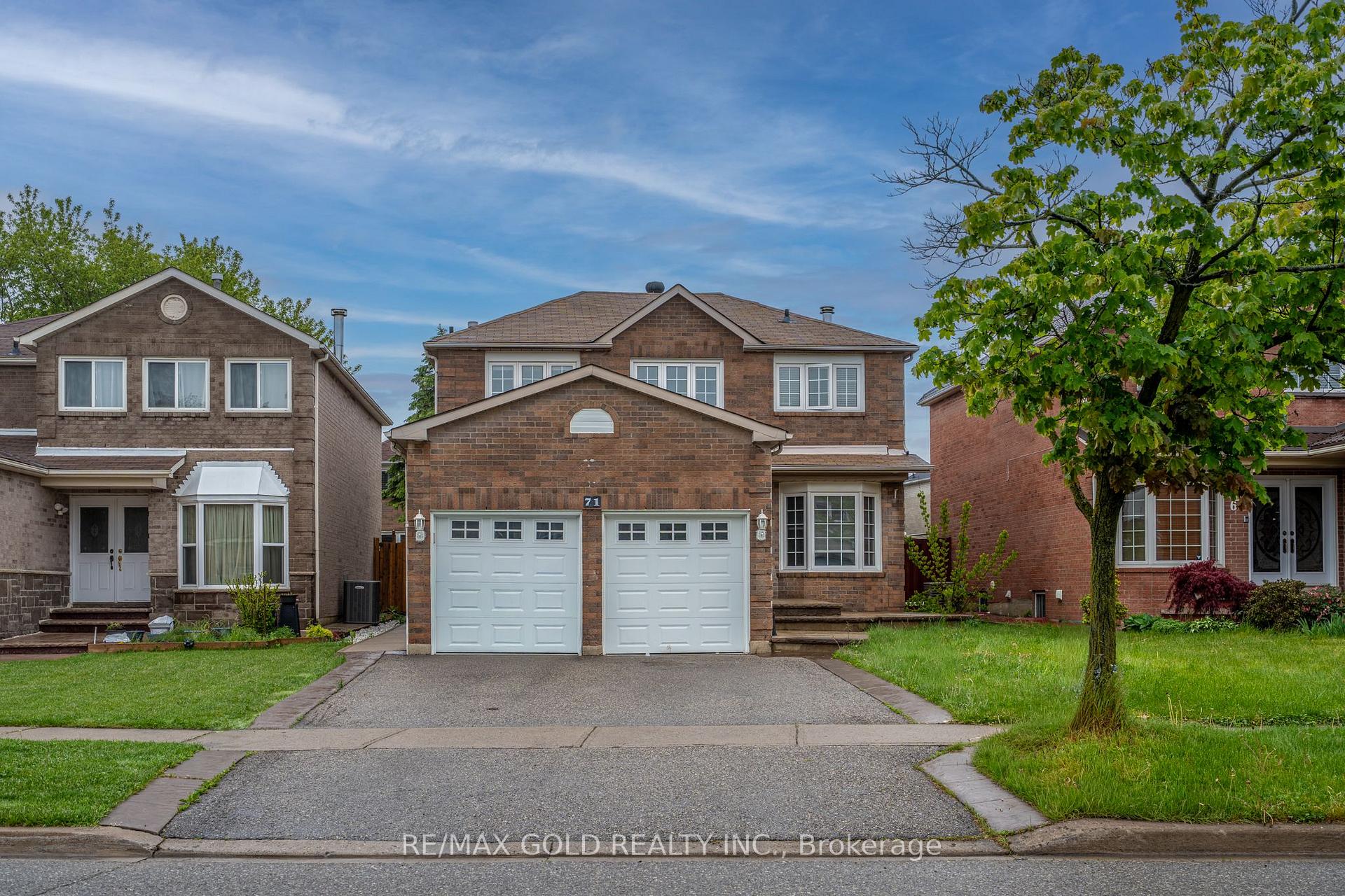 71 Ravenswood Drive Brampton Ontario Canada Sale residential RUPINDER SARKARIA REMAX Gold Realty Inc., Brokerage*