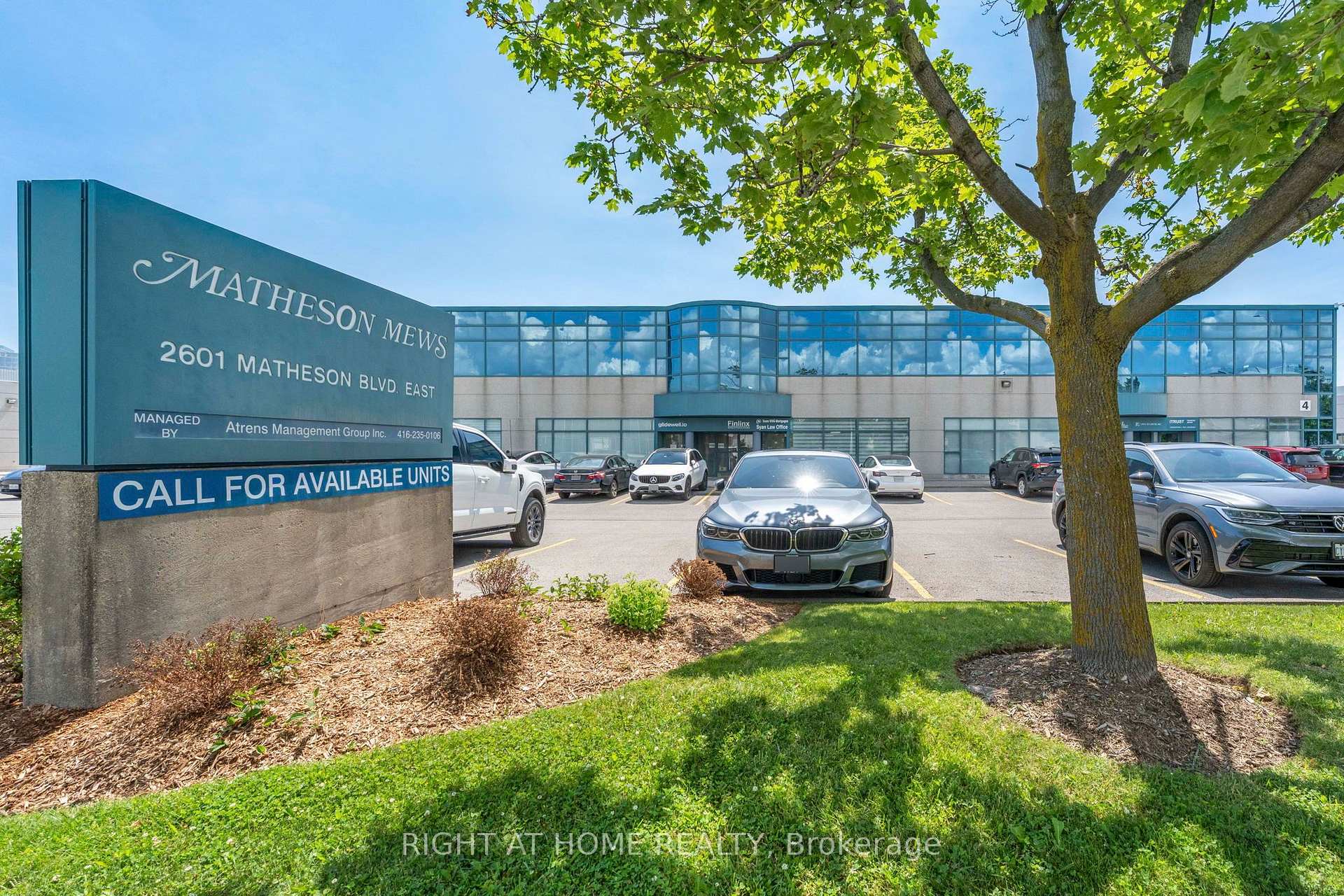 205 - 2601 Matheson Boulevard E Mississauga Ontario Canada Sale commercial Sharon Steinman Right at Home Realty, Brokerage*