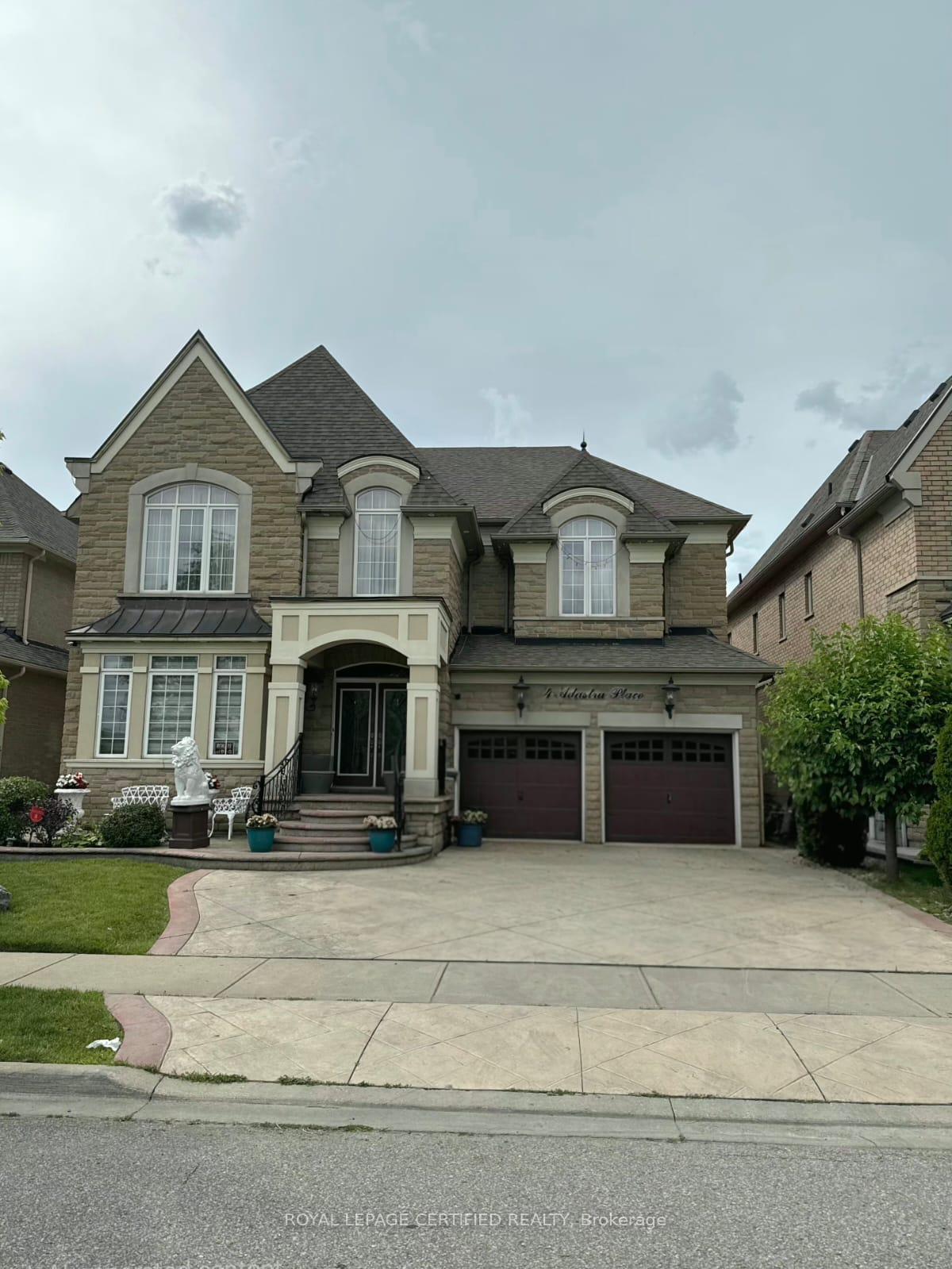Bsmt - 4 Adastra Place Brampton Ontario Canada Rent residential Florina Craiu-Botan Royal Lepage Certified Realty, Brokerage*