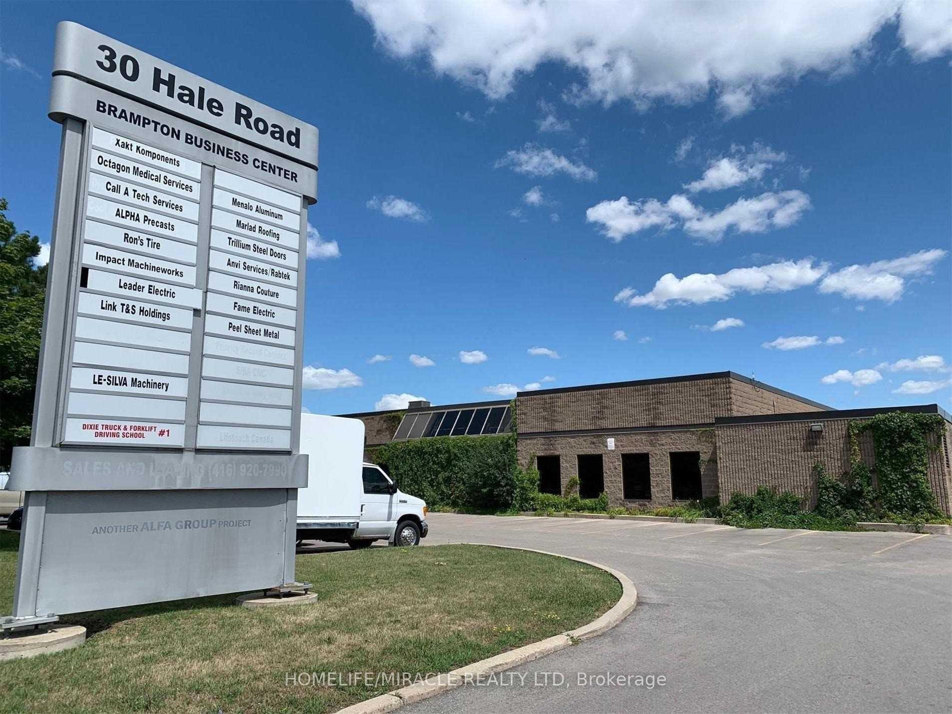 16 - 30 Hale Road Brampton Ontario Canada Sale commercial Bishan Sharma HomeLife/Miracle Realty Ltd, Brokerage *