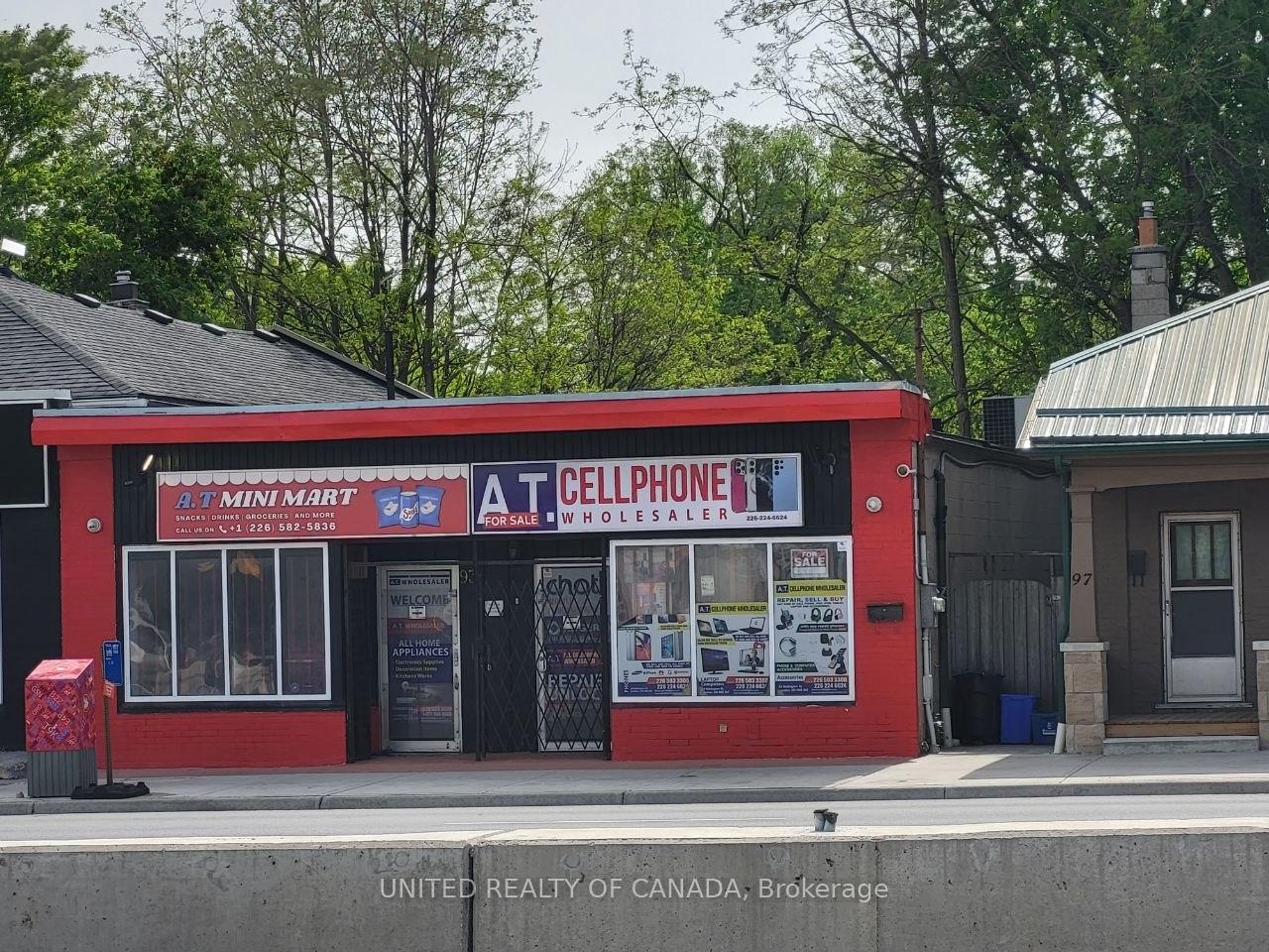93 Wellington Street London East Ontario Canada Sale commercial   UNITED REALTY OF CANADA, INC. BROKERAGE*