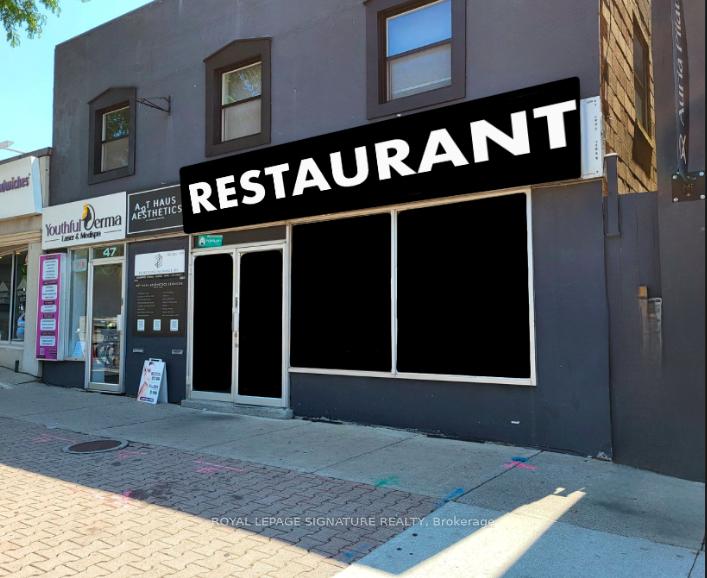 47 Lakeshore Road E Mississauga Ontario Canada Sale commercial Marco Pontes RE/MAX West Realty Inc., Brokerage *