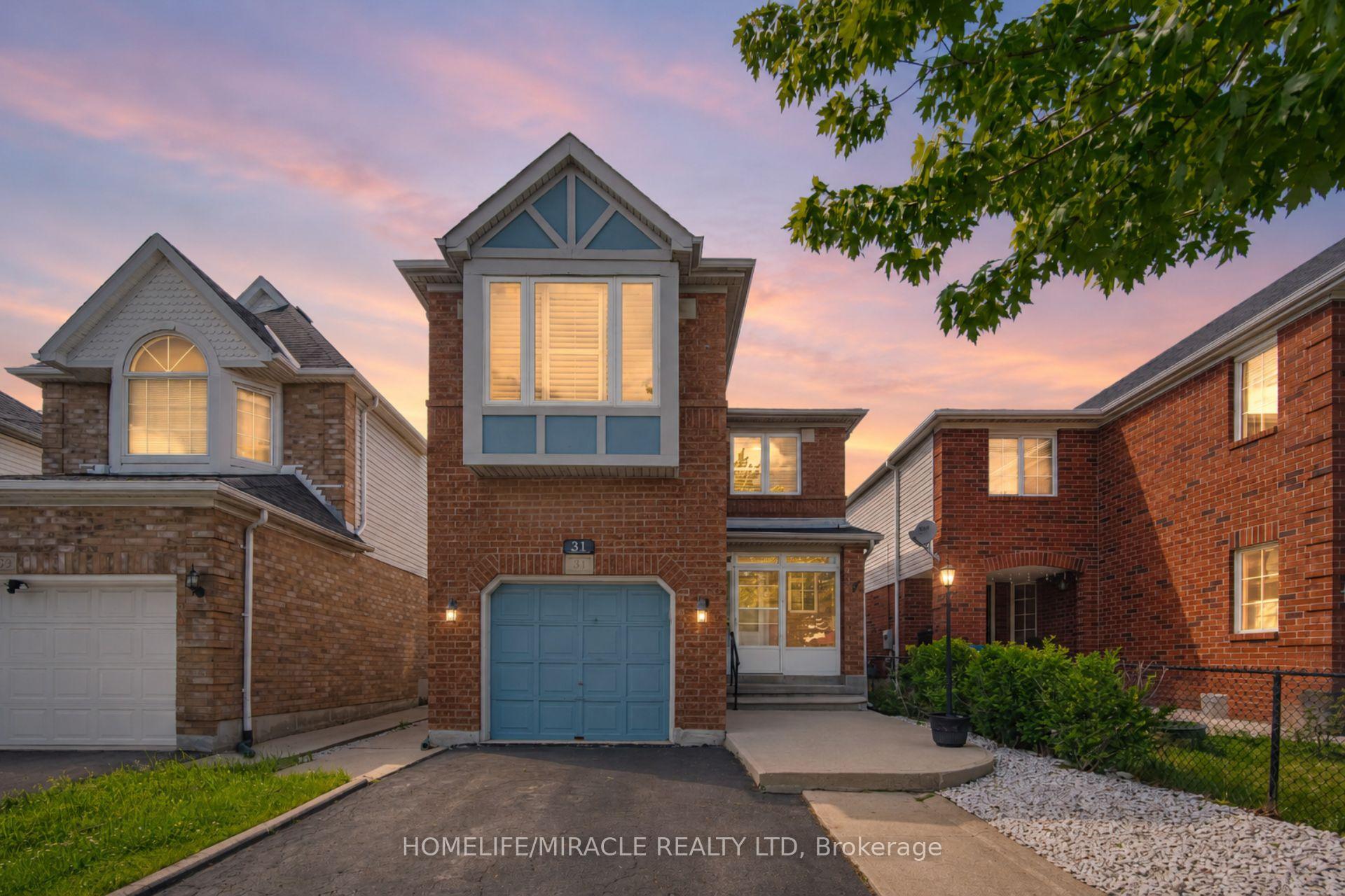 31 Larkspur Road Brampton Ontario Canada Sale residential Navneet Bhatt HomeLife/Miracle Realty Ltd, Brokerage *
