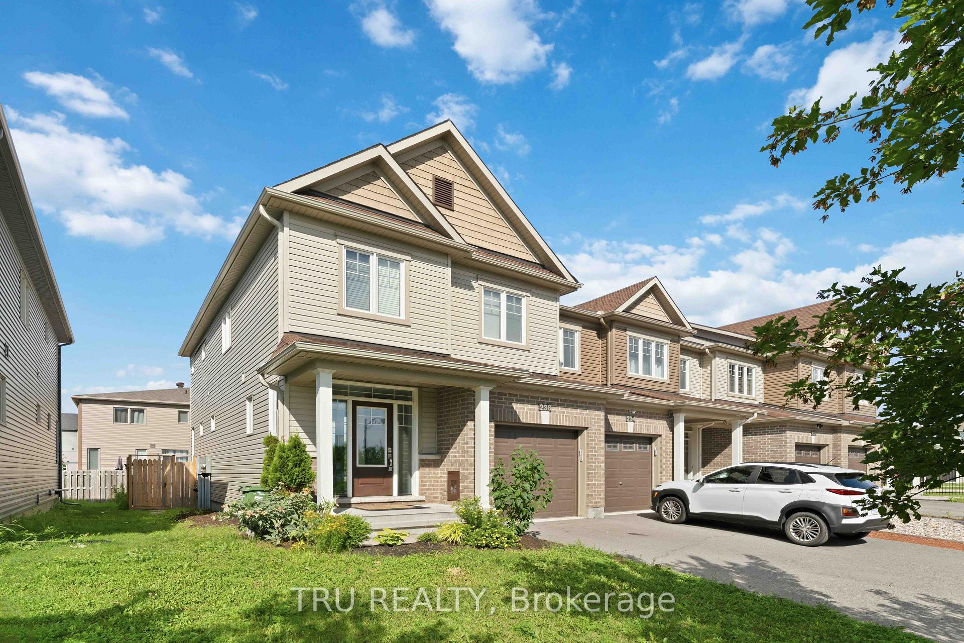 236 Yellowcress Way Ottawa Ontario Canada Sale residential Marina Karshuli TRU REALTY , BROKERAGE*