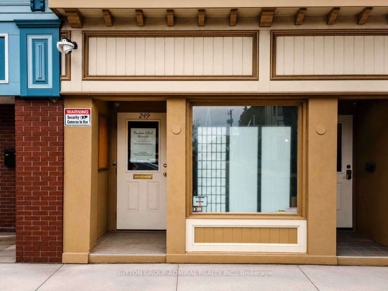 Unit 101 - 249 Division Street Cobourg Ontario Canada Lease commercial   Sutton Group-Admiral Realty Inc., Brokerage *