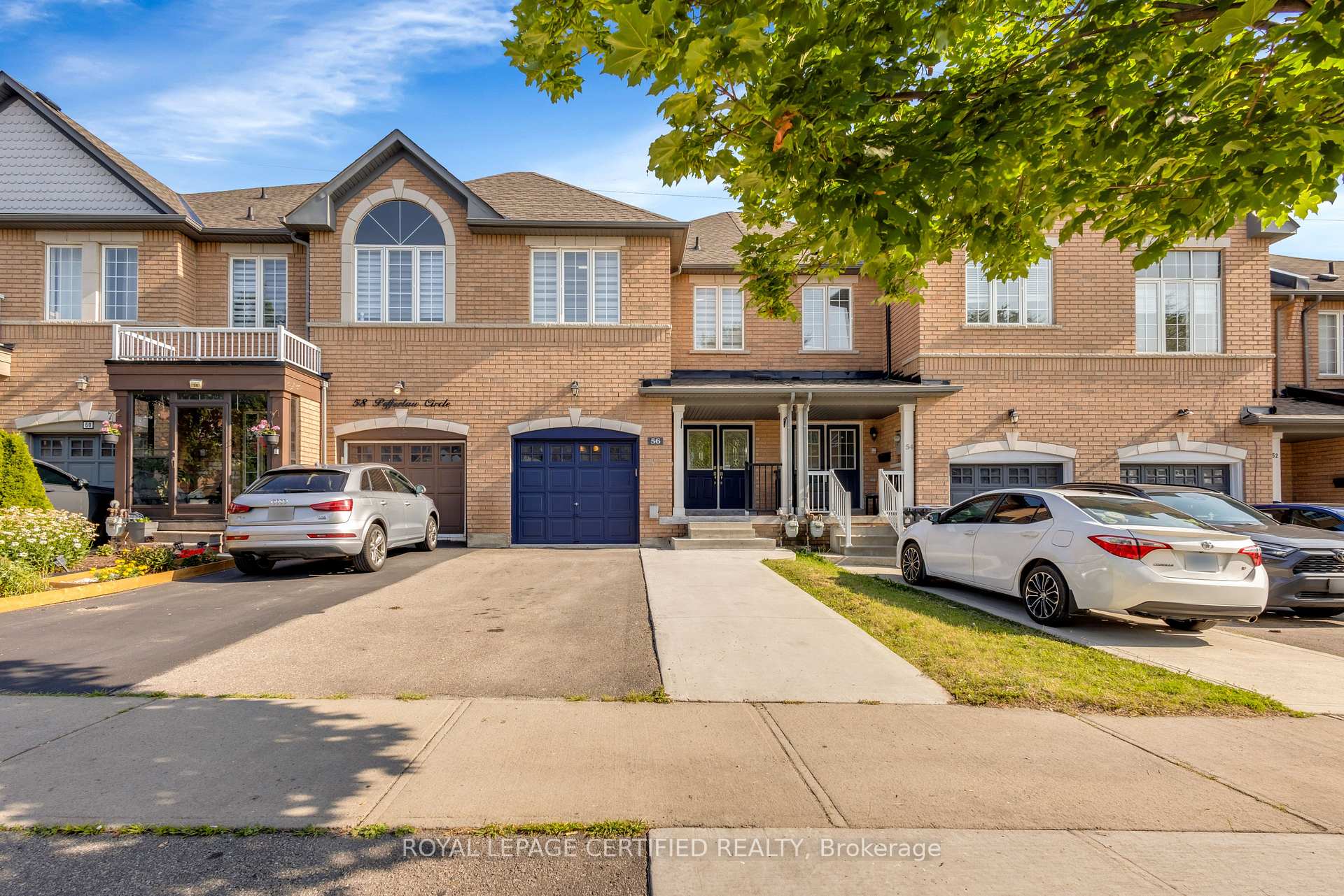 56 Pefferlaw Circle Brampton Ontario Canada Sale residential VINOD SHARMA Royal Lepage Certified Realty, Brokerage*
