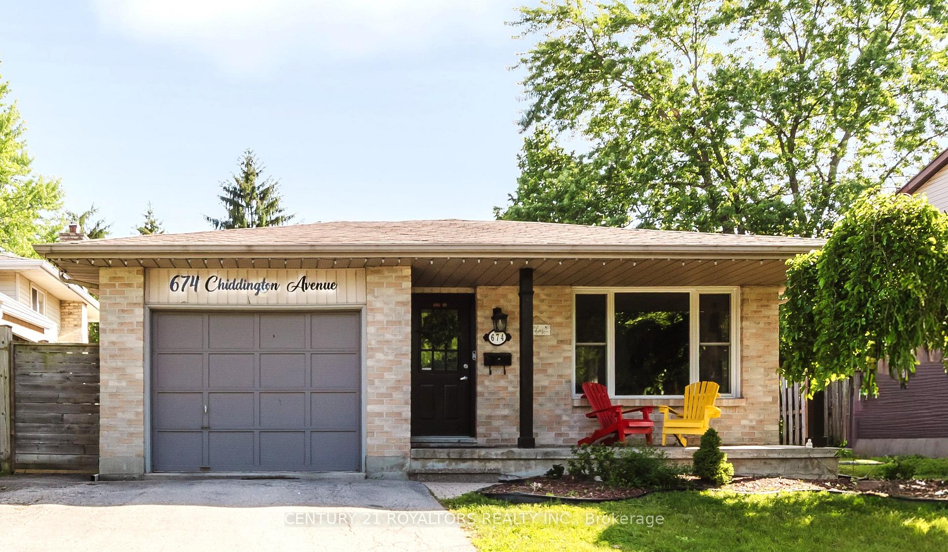 674 CHIDDINGTON Avenue London South Ontario Canada Sale residential Gagan Dhah Century 21 Royaltors Realty Inc.,Brokerage