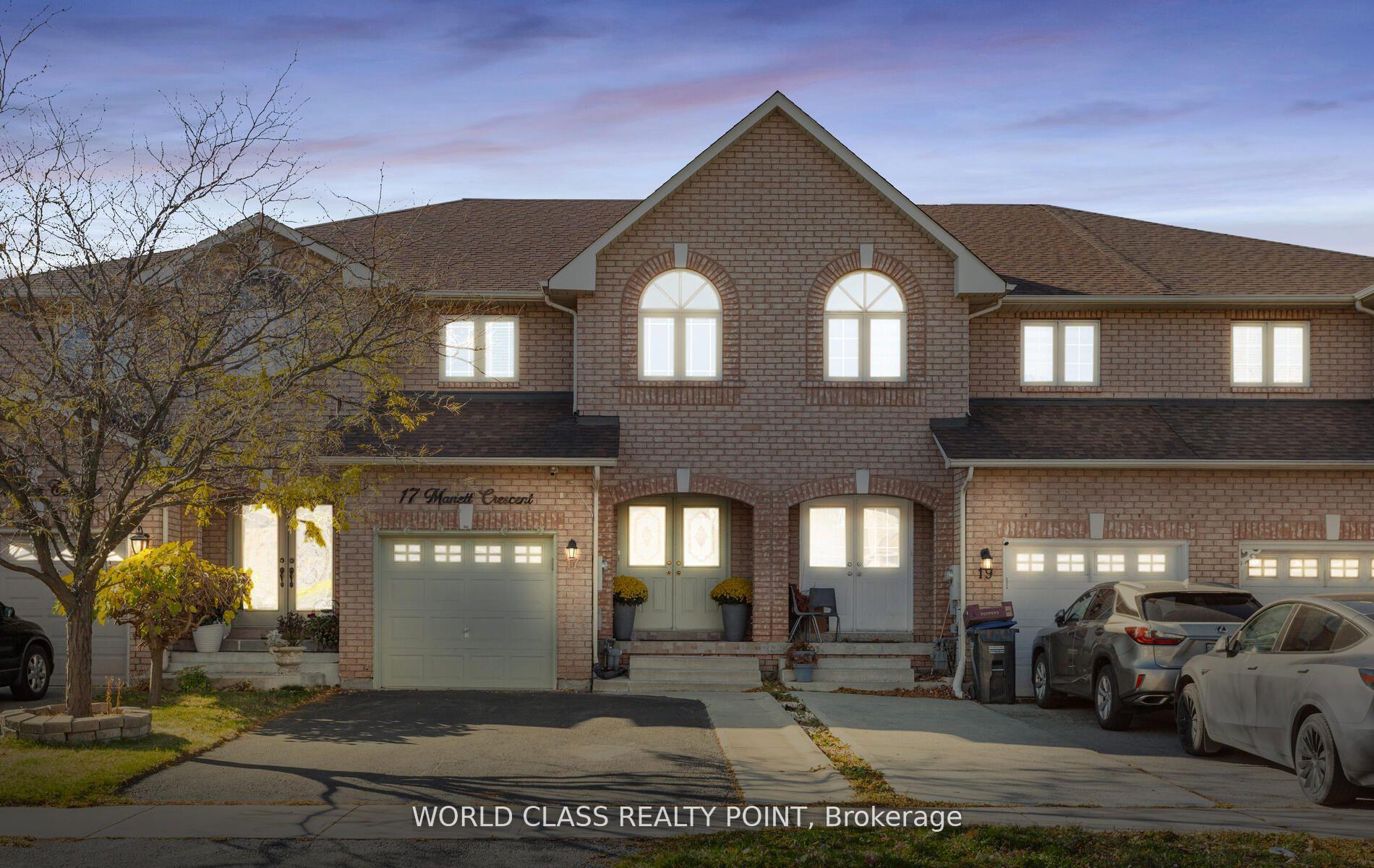 17 Manett Crescent E Brampton Ontario Canada Sale residential Deedar Ghatehorde WORLD CLASS REALTY POINT Brokerage  *