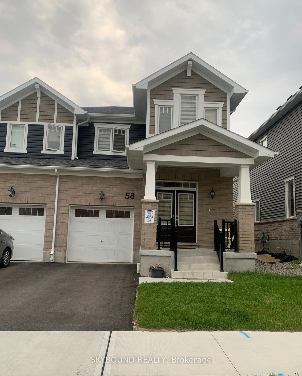 58 Histand Trail N Kitchener Ontario Canada Rent residential Navien Goel Skybound Realty, Brokerage
