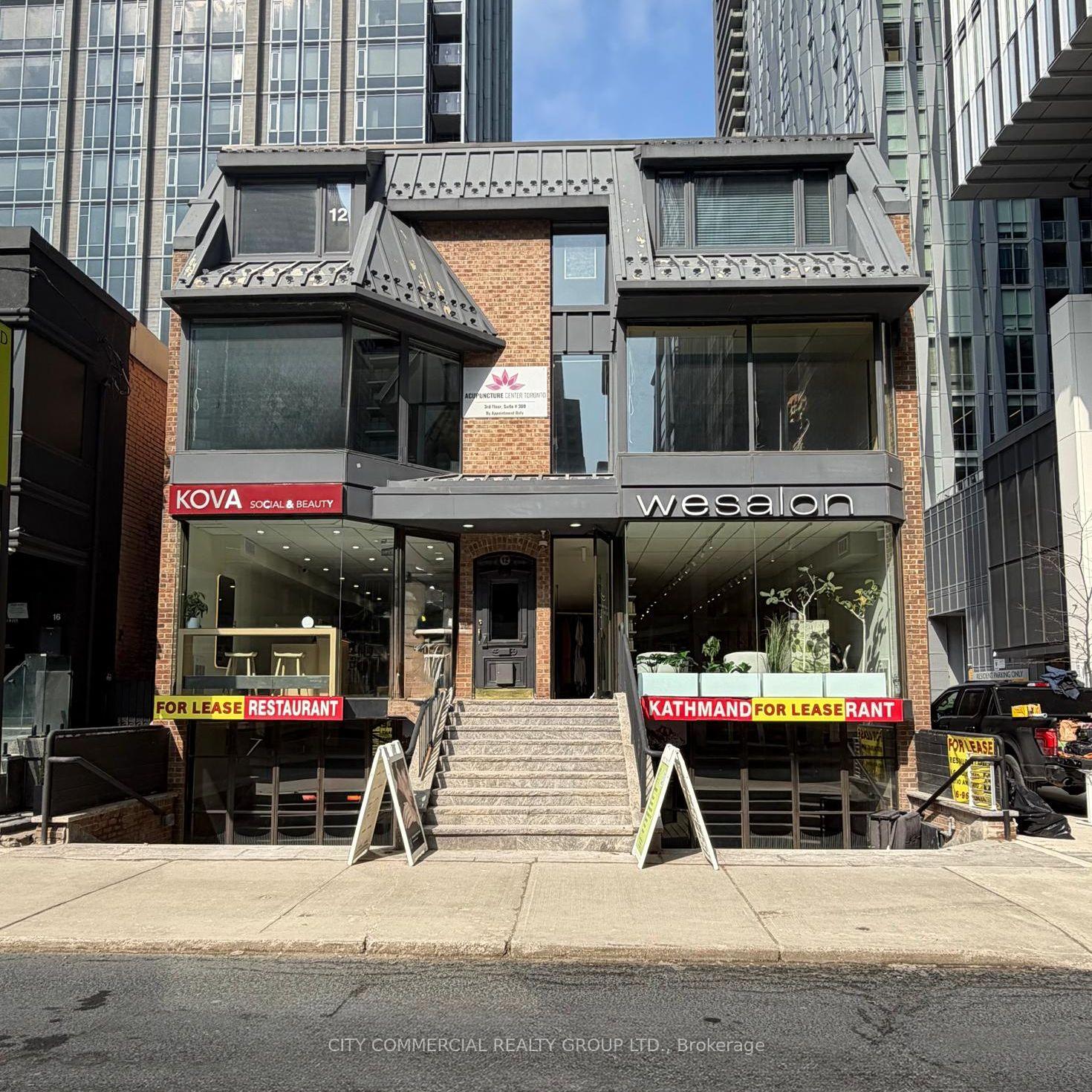 12 Cumberland Street N Toronto Ontario Canada Lease commercial   City Commercial Realty Group