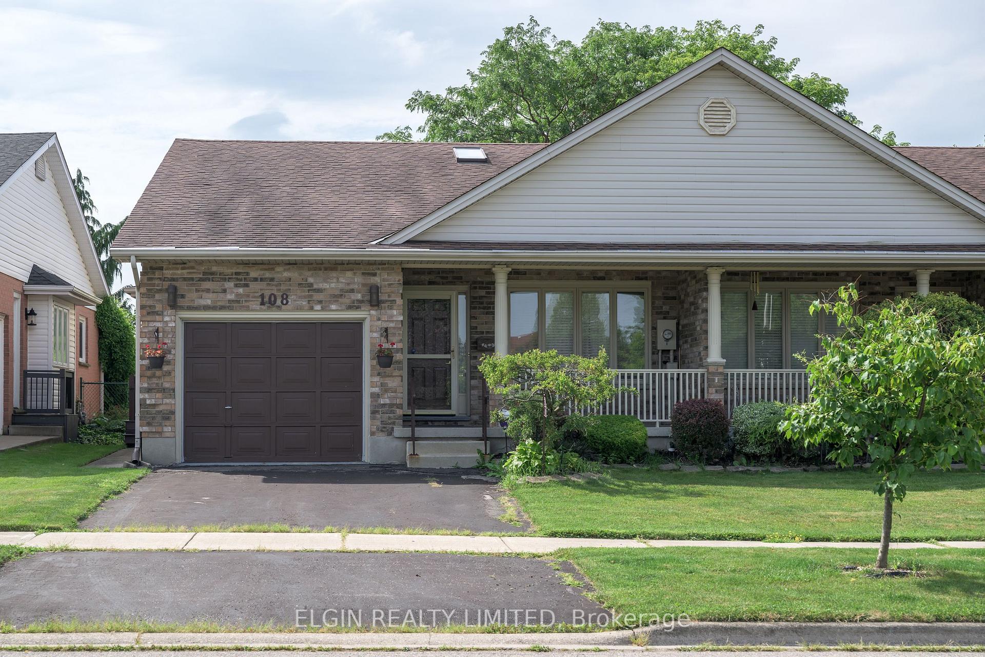 108 Manor Road St. Thomas Ontario Canada Sale residential   Elgin Realty 