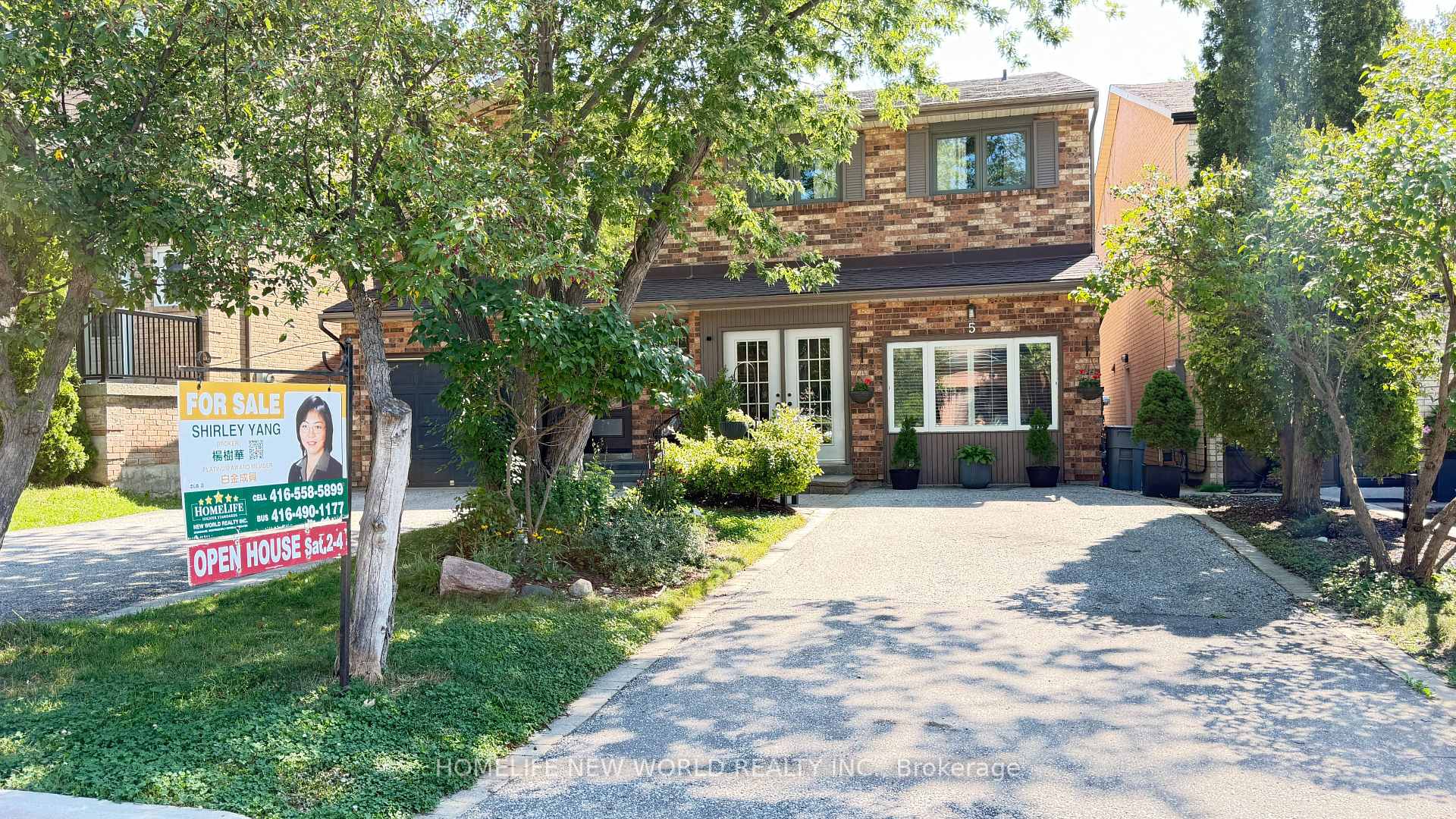 5 Doral Gate Markham Ontario Canada Sale residential Kaveh Hajhosseini HomeLife New World Realty Inc., Brokerage*