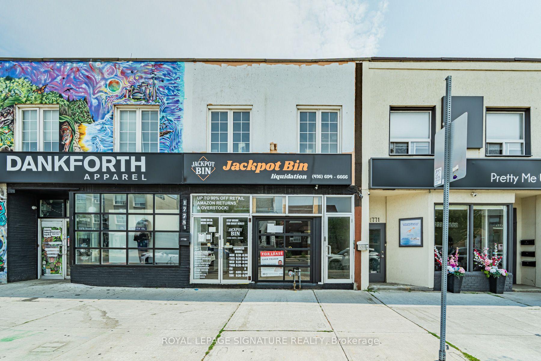 1775A Danforth Avenue Toronto Ontario Canada Lease commercial Mary Pinelli Royal LePage Signature Realty, Brokerage*