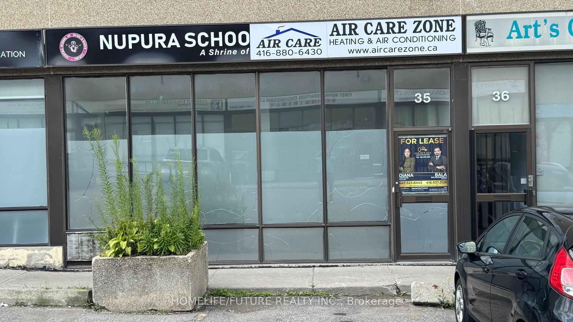 35B - 80 Nashdene Road Toronto Ontario Canada Lease commercial Siva Shanmuganathan HomeLife/Future Realty Inc., Brokerage*